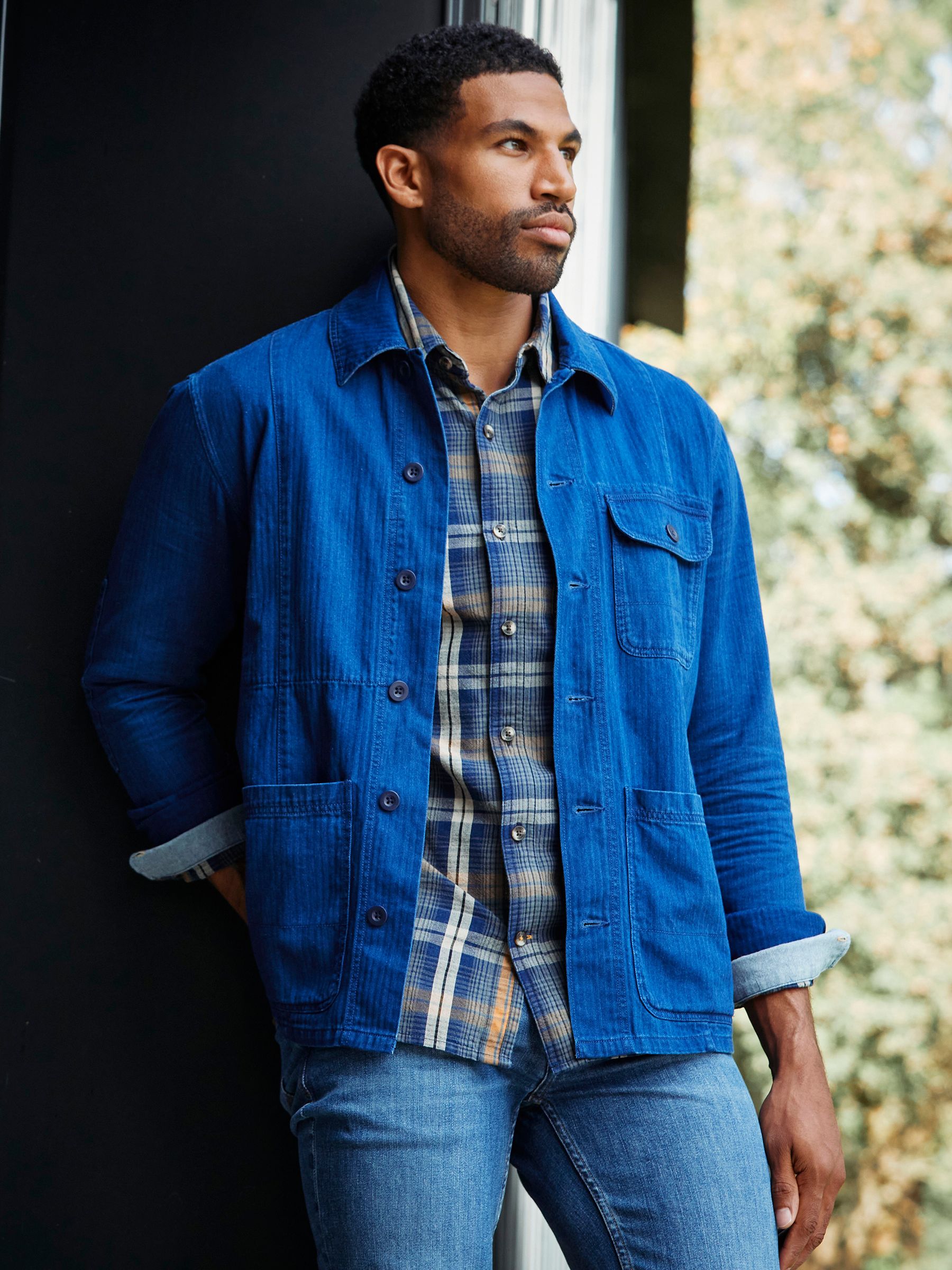 Blue Worker Jacket - Image 5 of 6