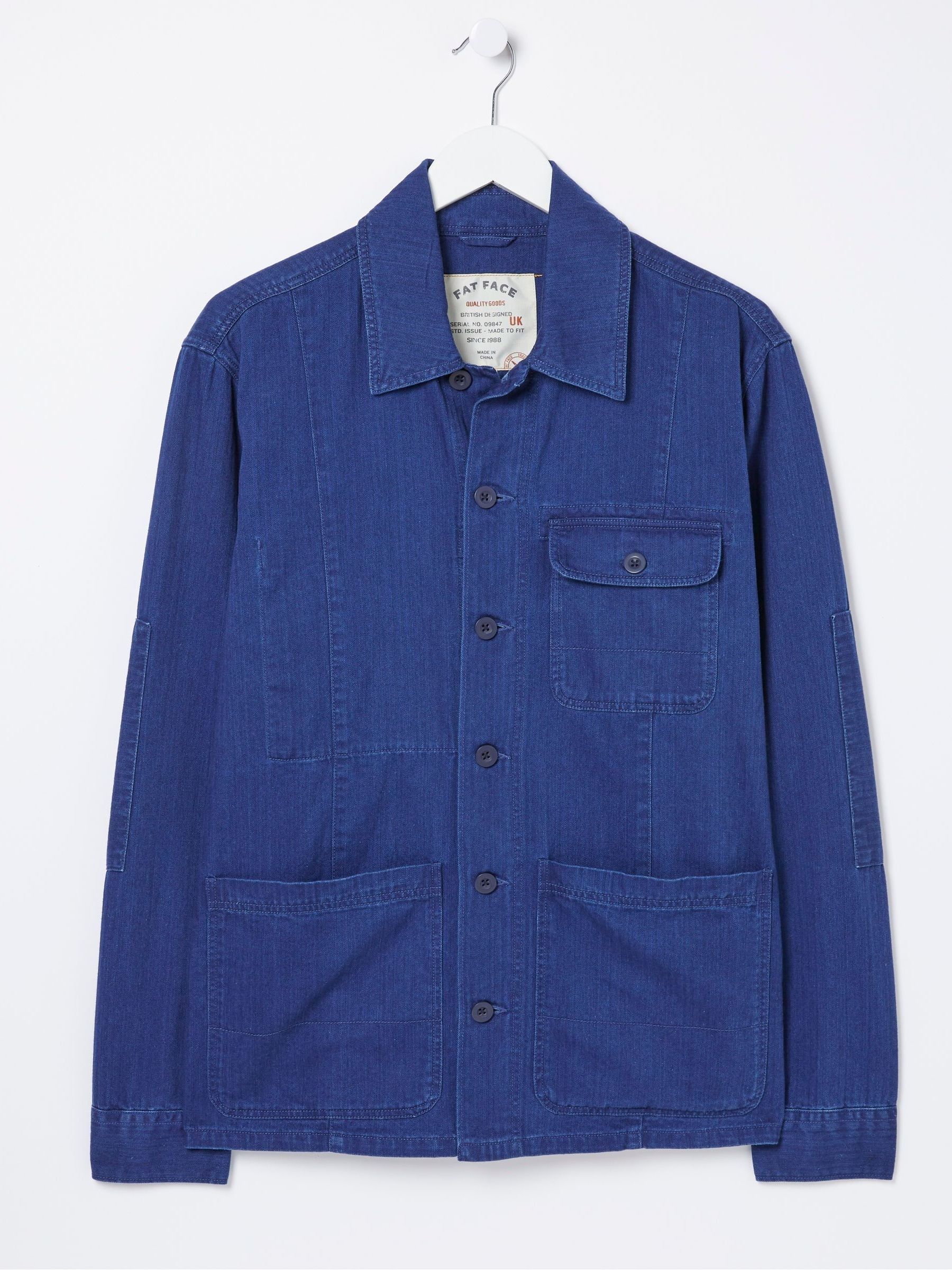 Blue Worker Jacket - Image 6 of 6