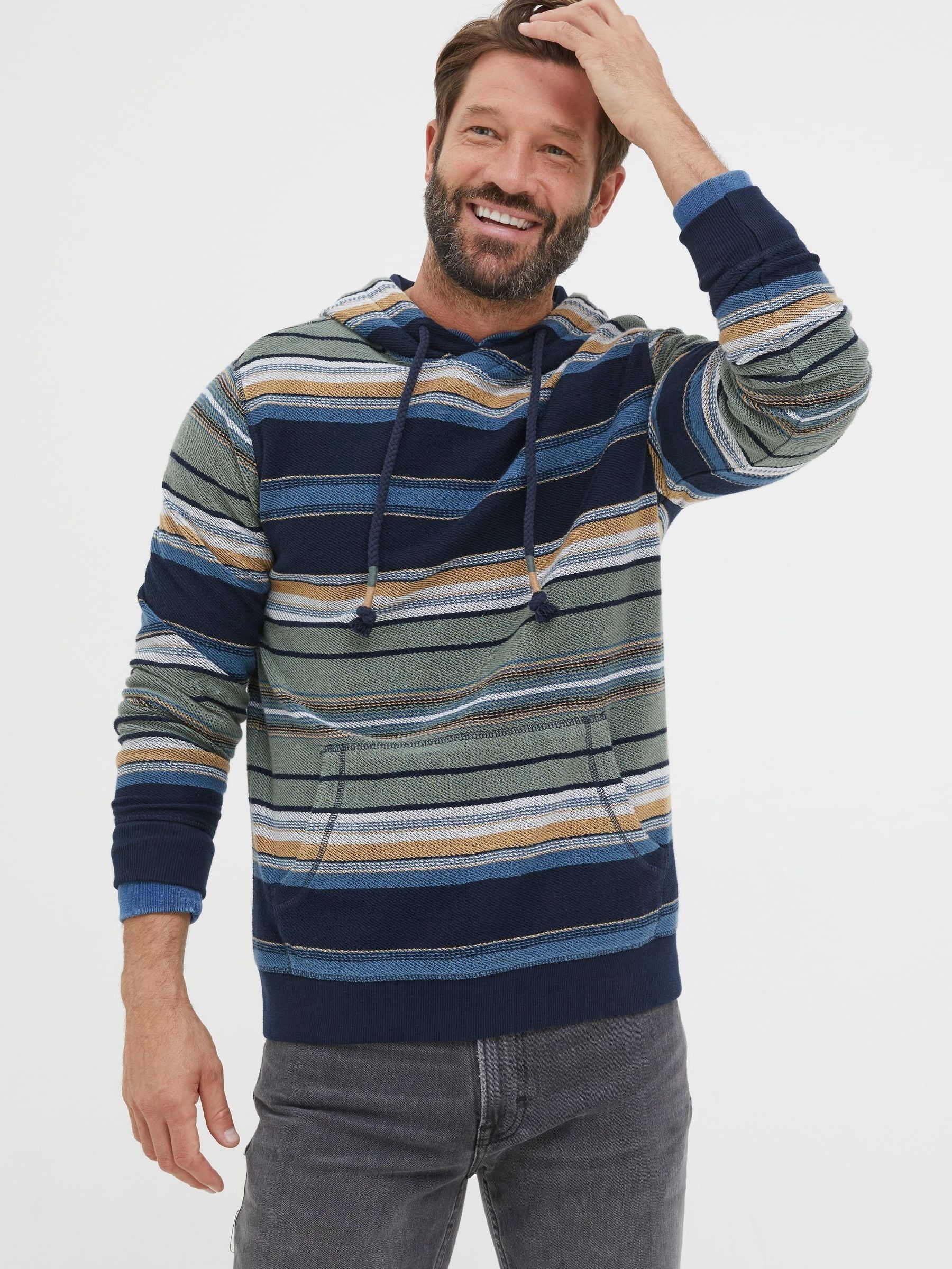 Blue Trescowe Overhead Hoodie - Image 2 of 7