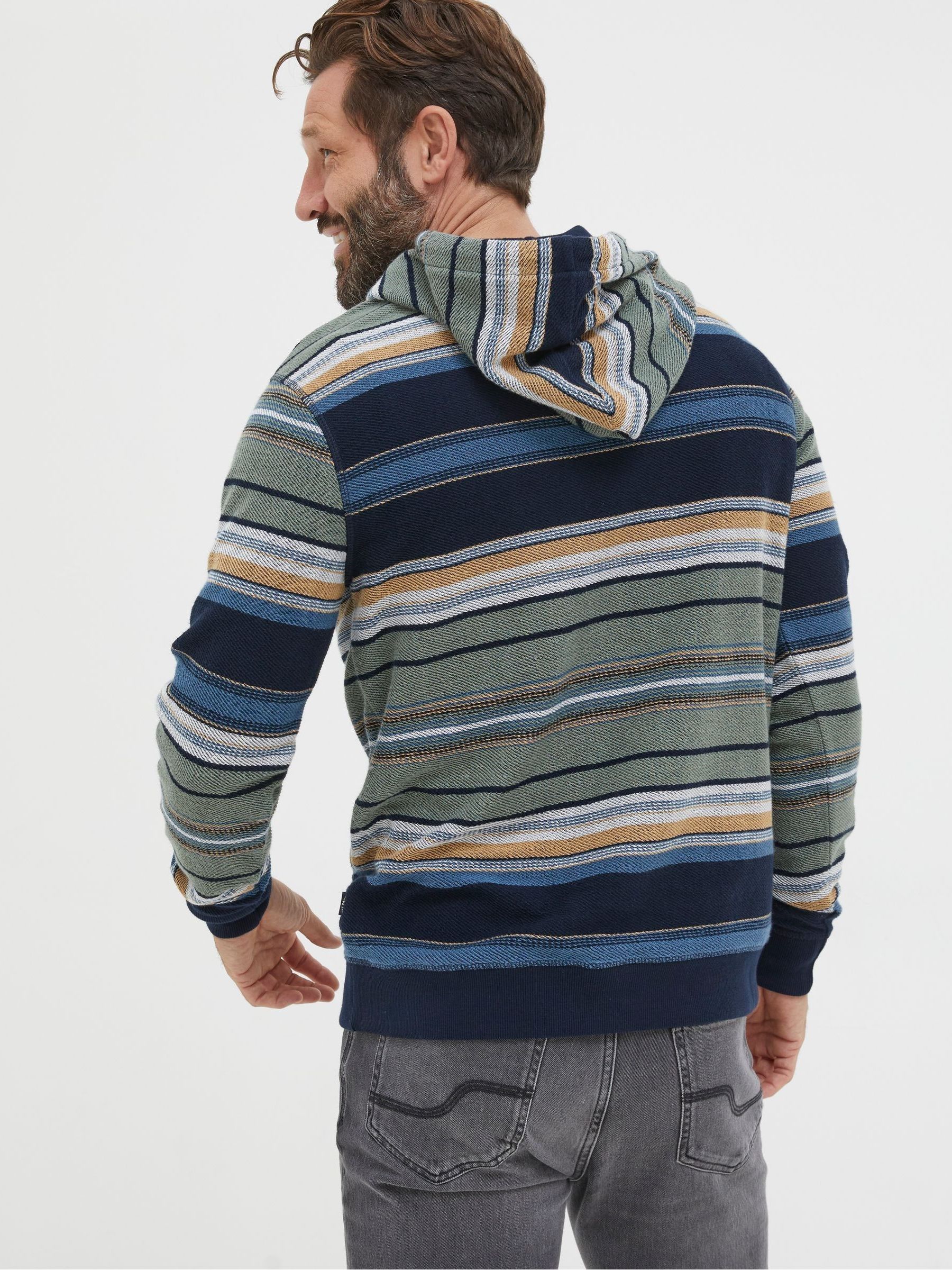 Blue Trescowe Overhead Hoodie - Image 3 of 7