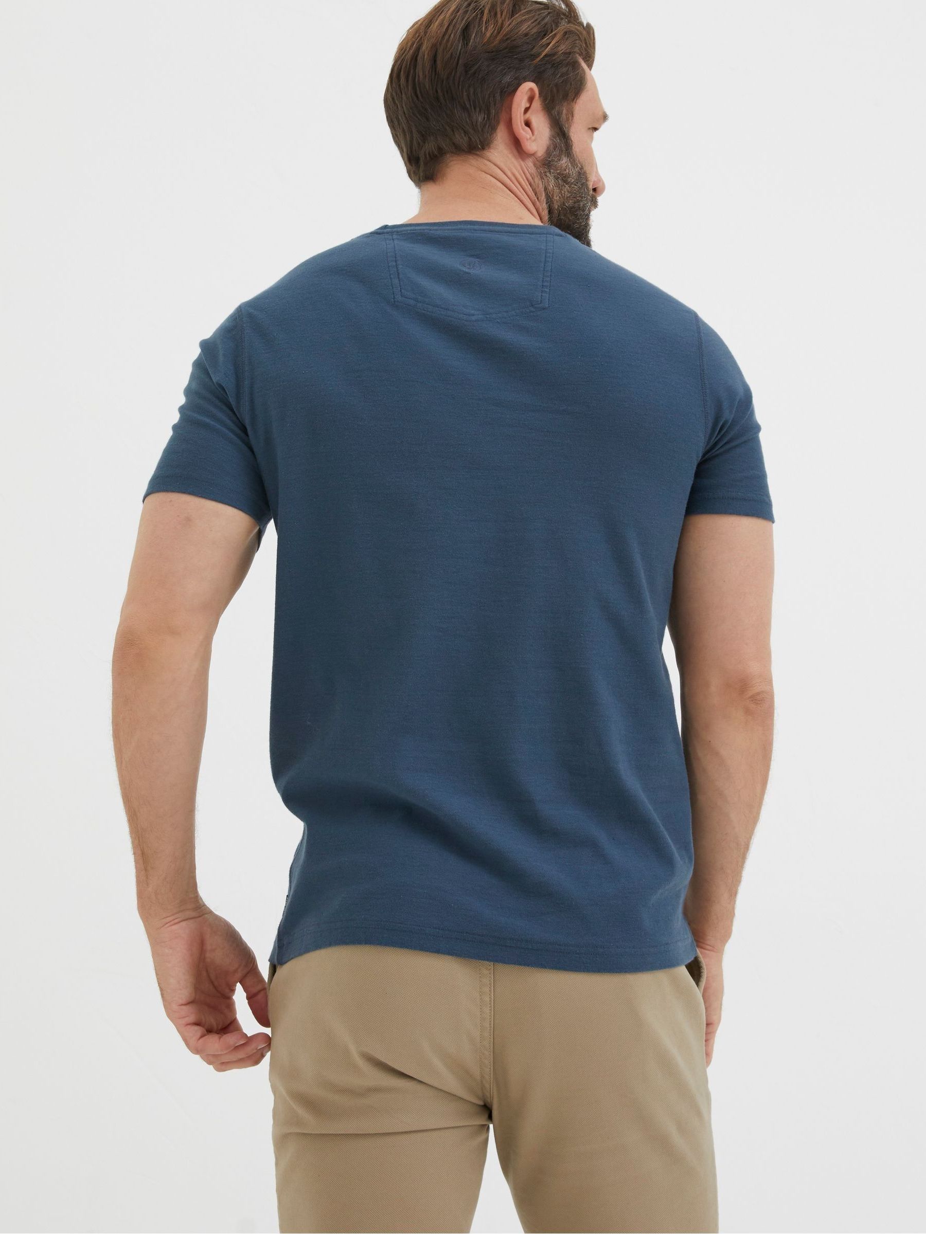 Blue Chest Stripe T-Shirt - Image 3 of 6