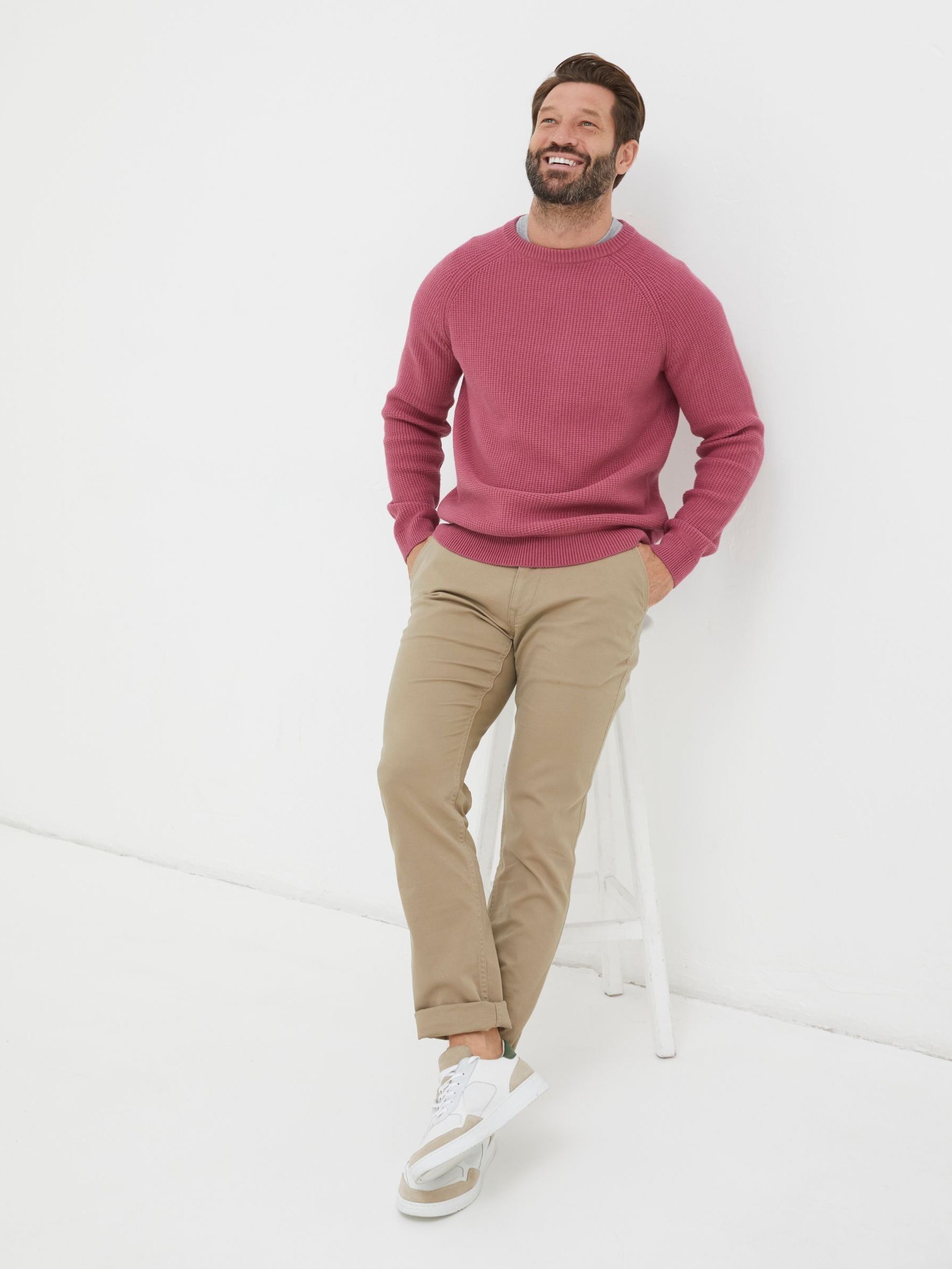 Pink Crew Jumper - Image 3 of 5