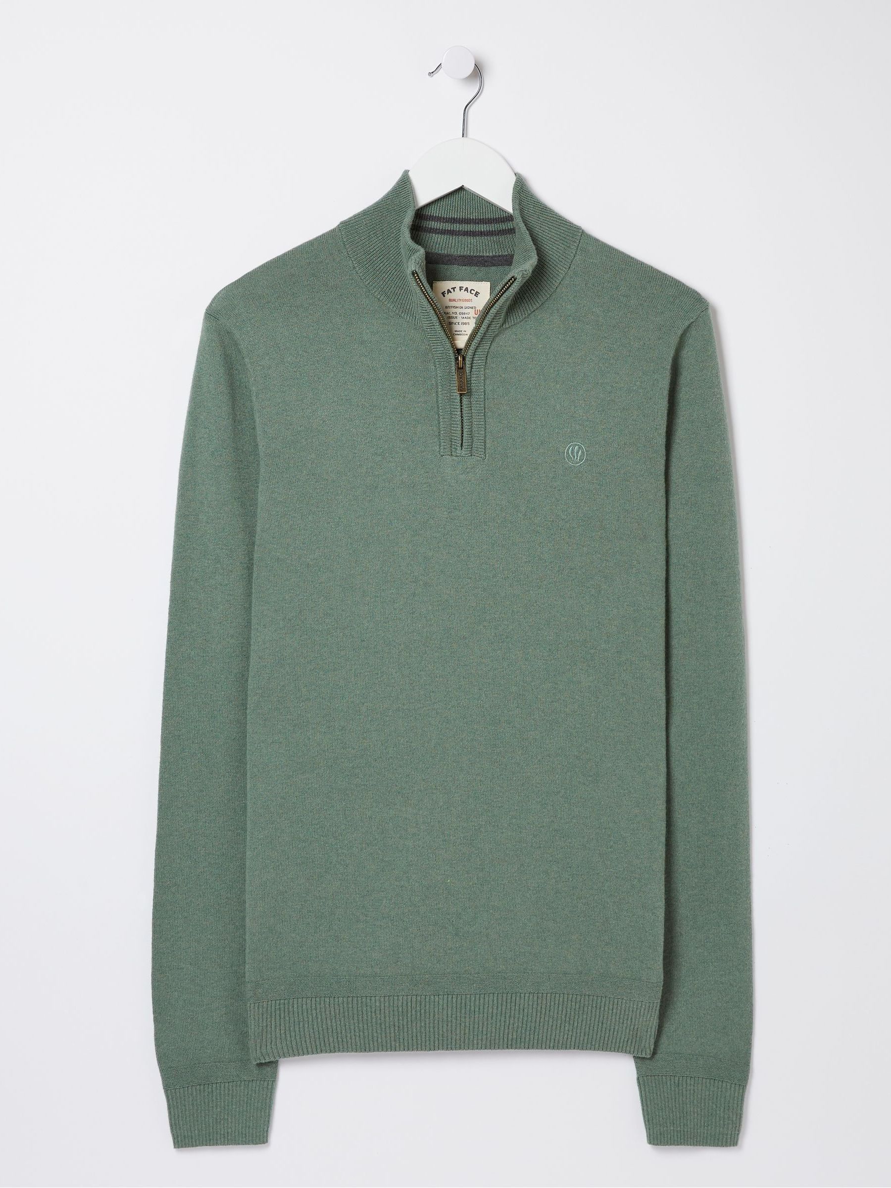 Braunton Green Half Neck Jumper - Image 5 of 5