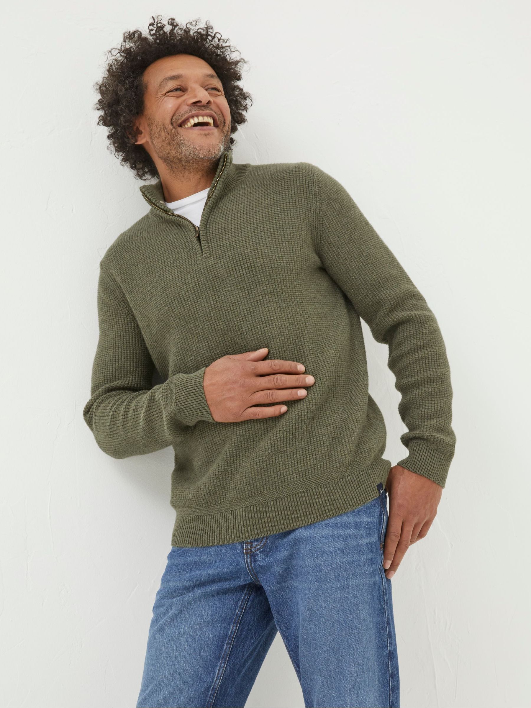 Pembrey Green Half Neck Jumper - Image 2 of 6