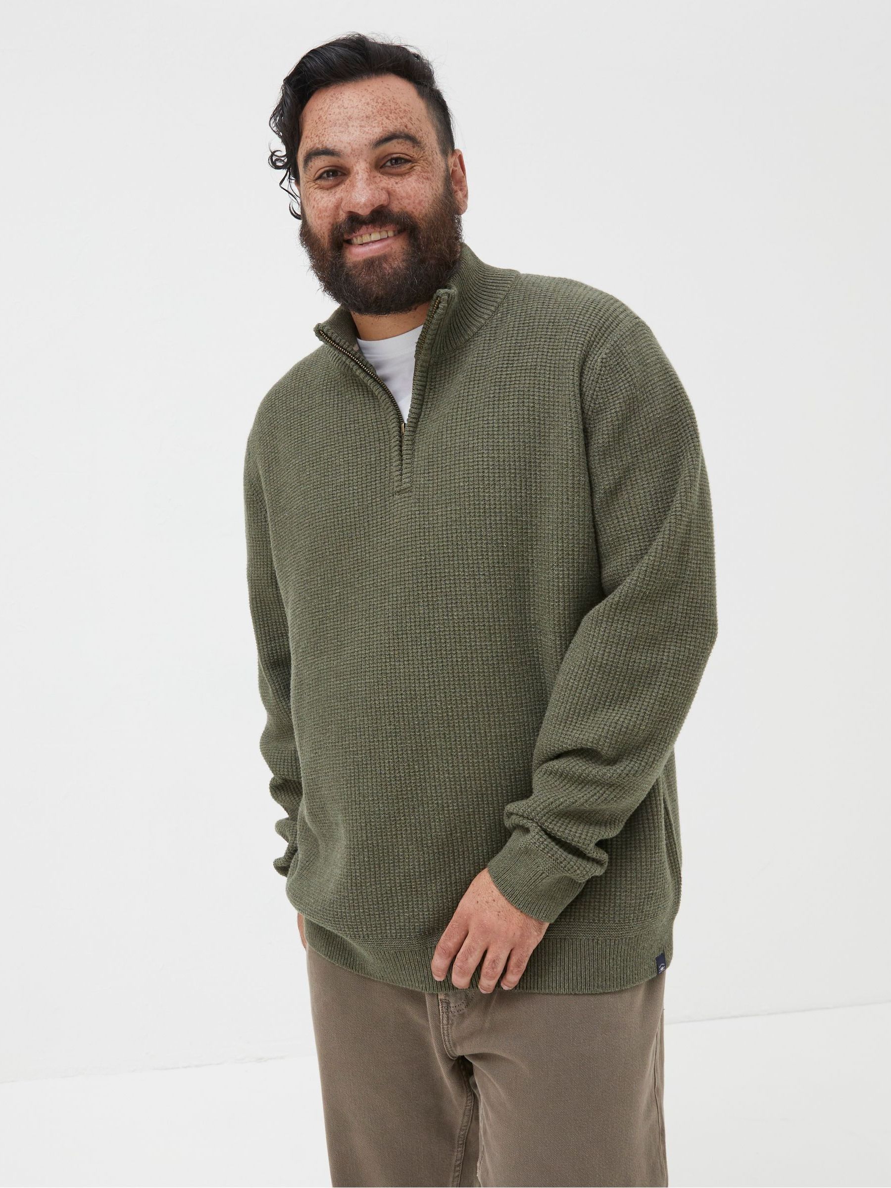Pembrey Green Half Neck Jumper - Image 4 of 6