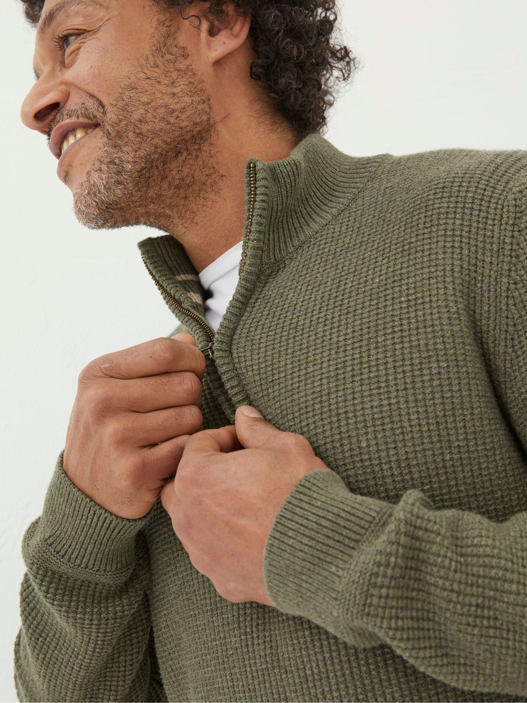 Pembrey Green Half Neck Jumper - Image 5 of 6