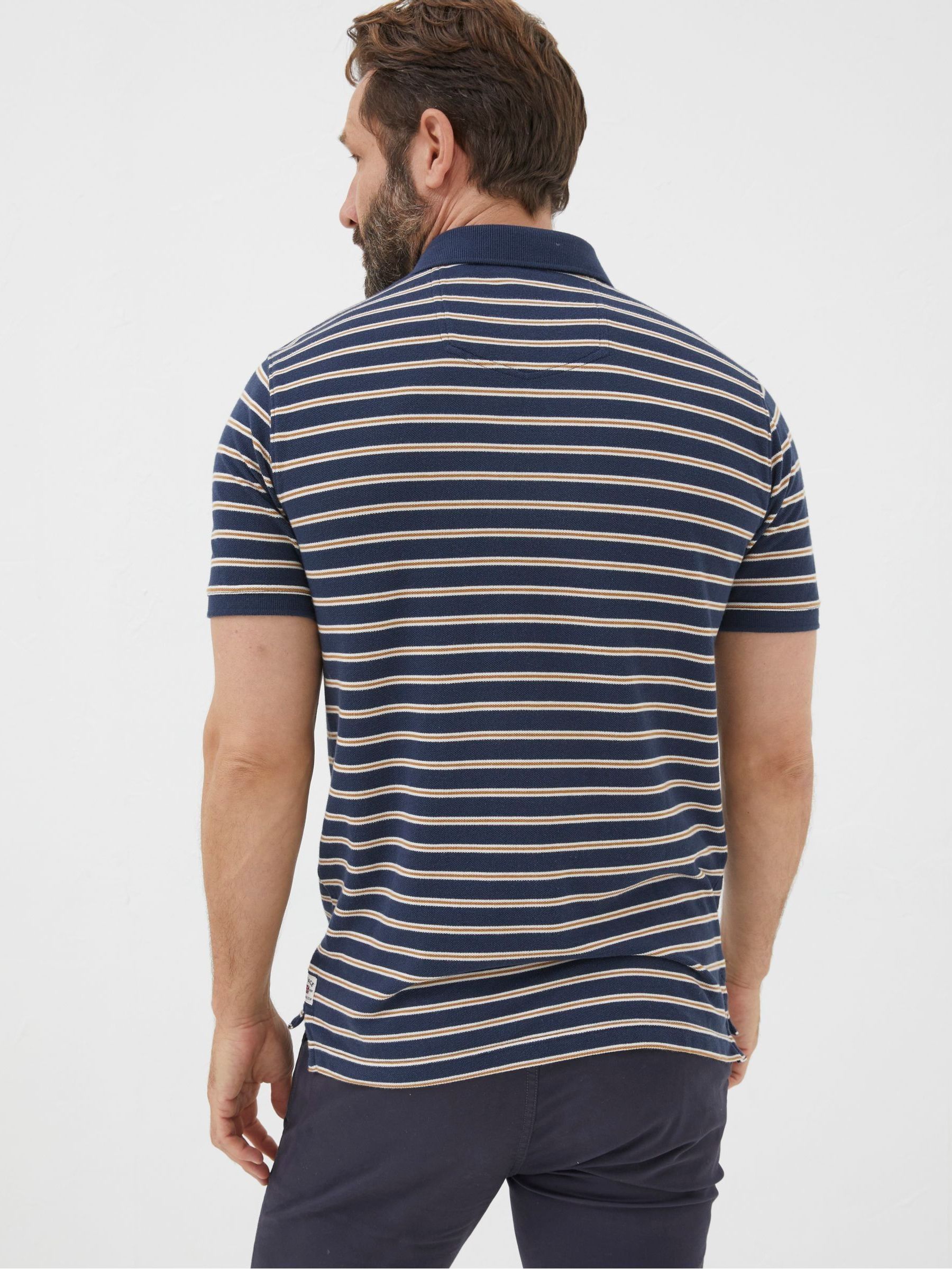 Blue Stripe Polo Shirt - Image 2 of 5