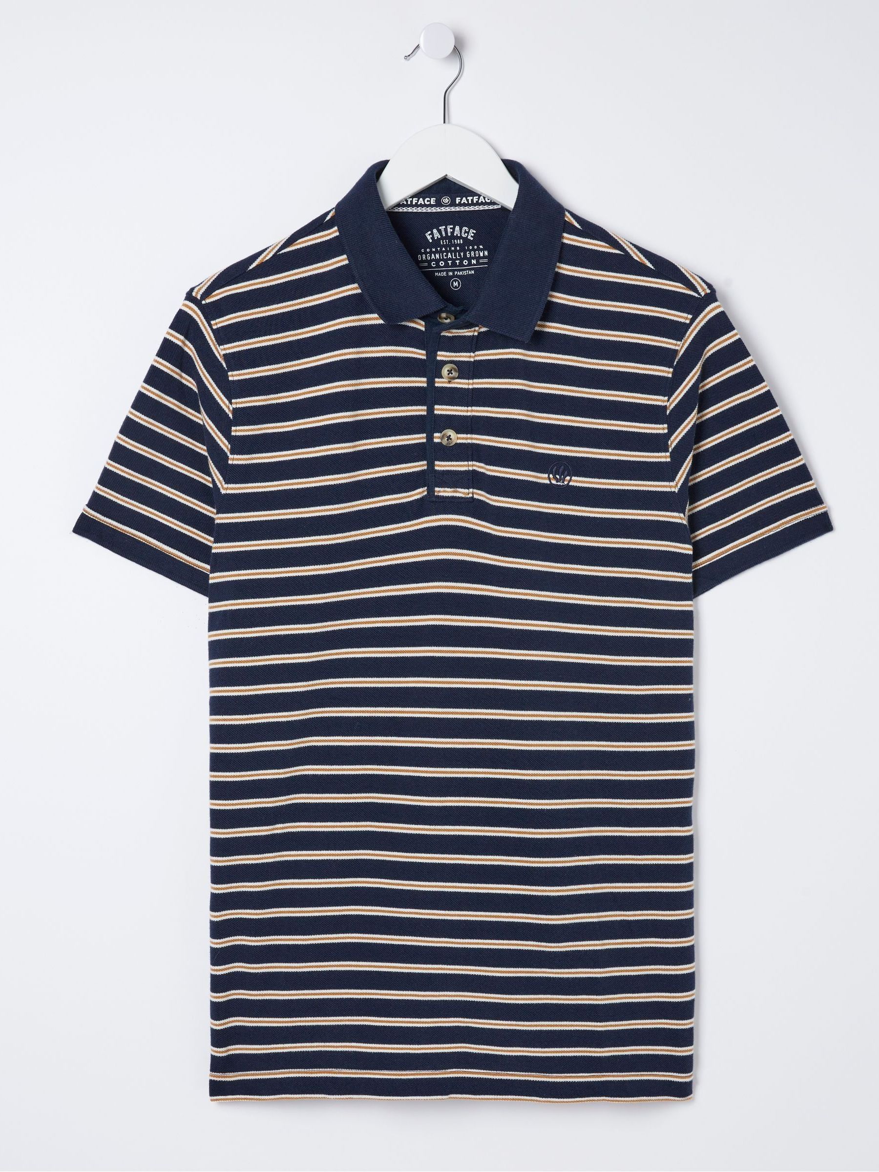 Blue Stripe Polo Shirt - Image 5 of 5