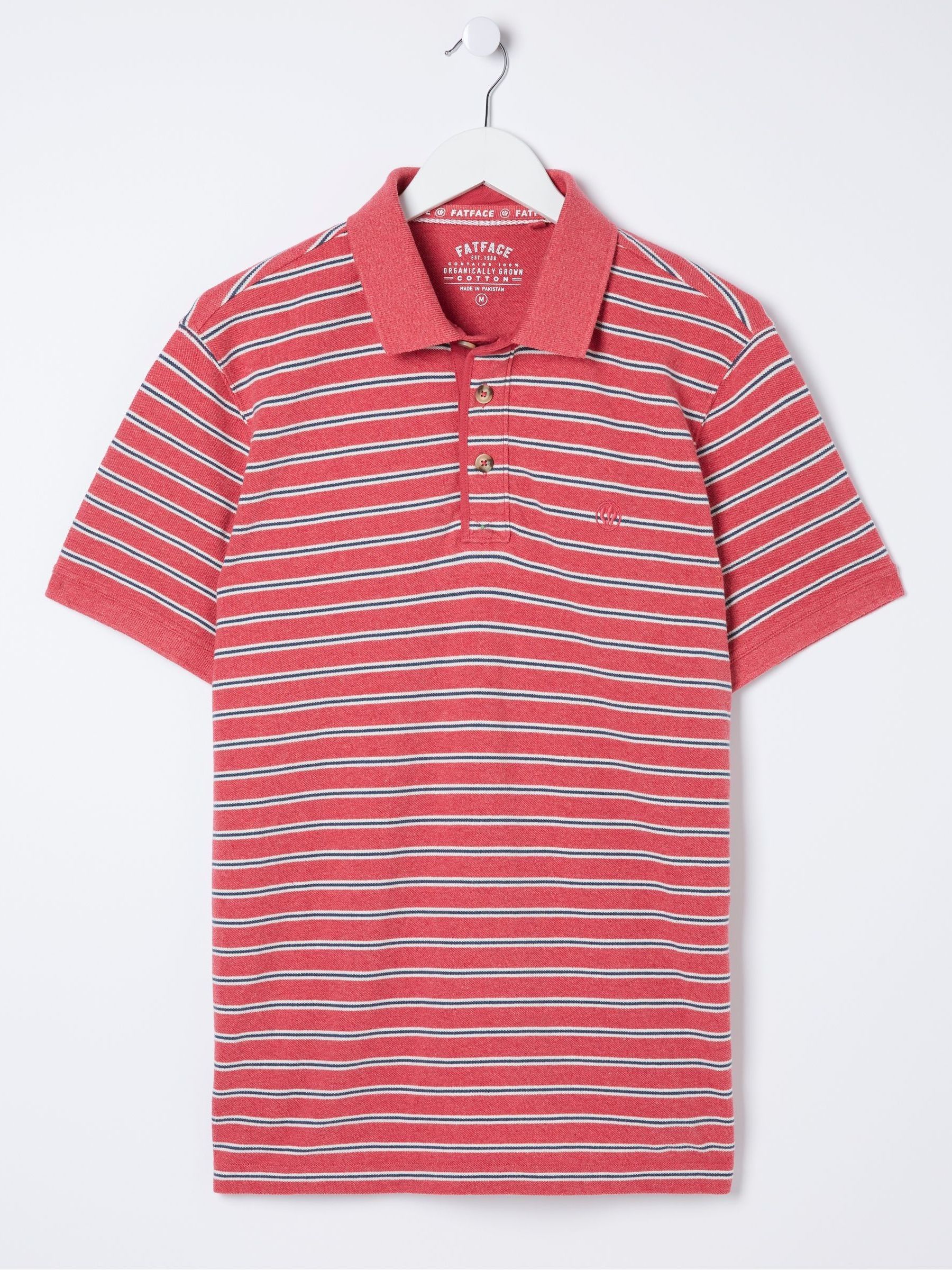Pink Stripe Polo Shirt - Image 5 of 5