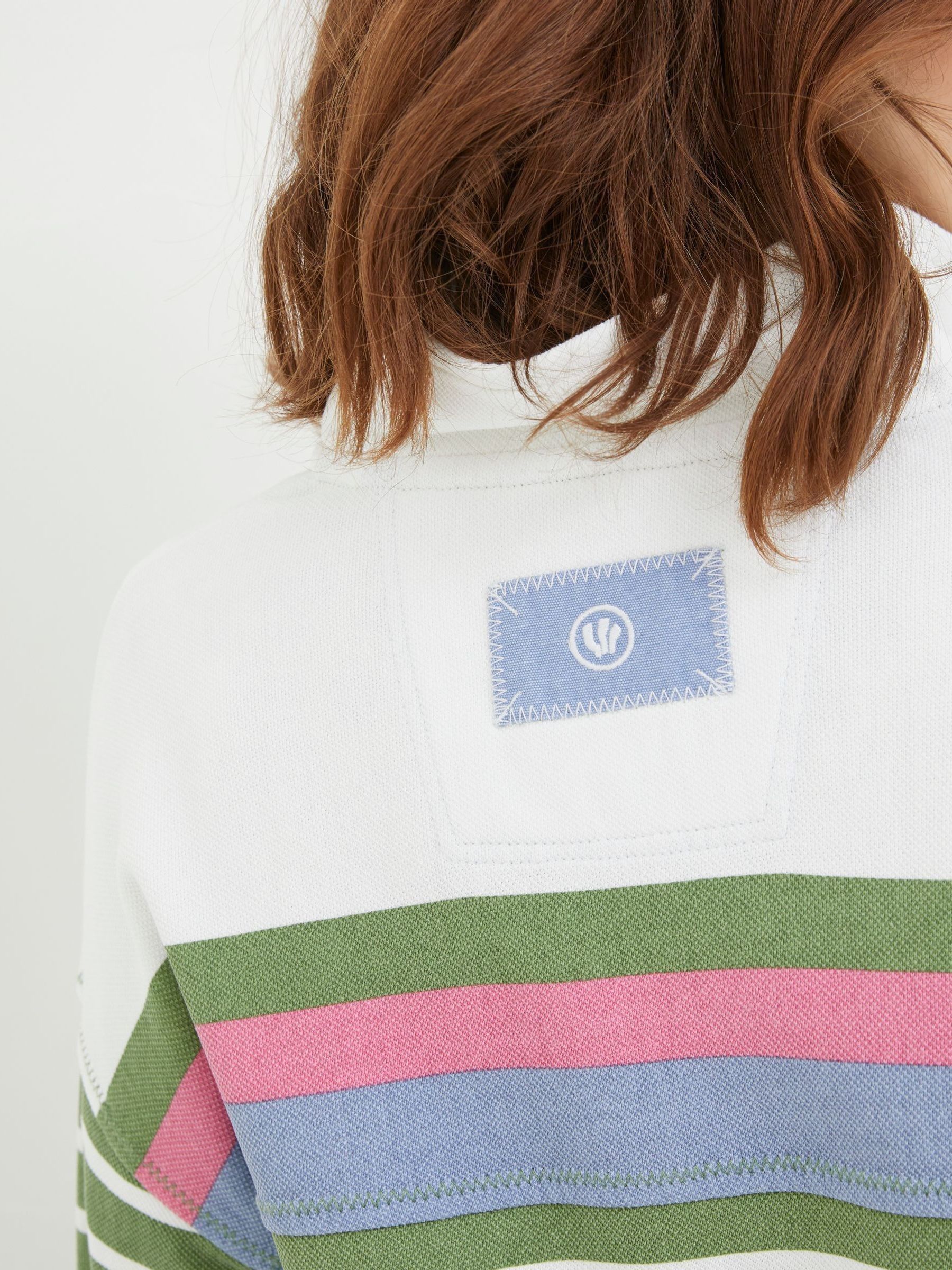 Green Relaxed Airlie Stripe Sweatshirt - Image 3 of 5