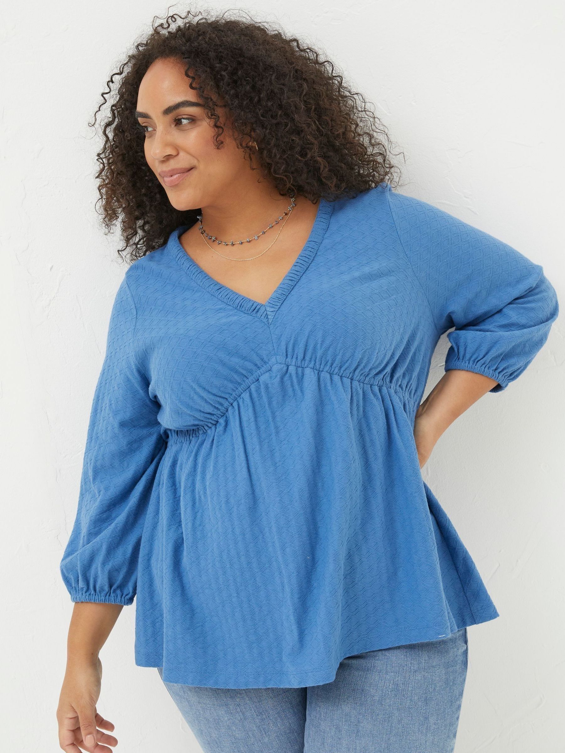 Blue Francesca Top - Image 3 of 5
