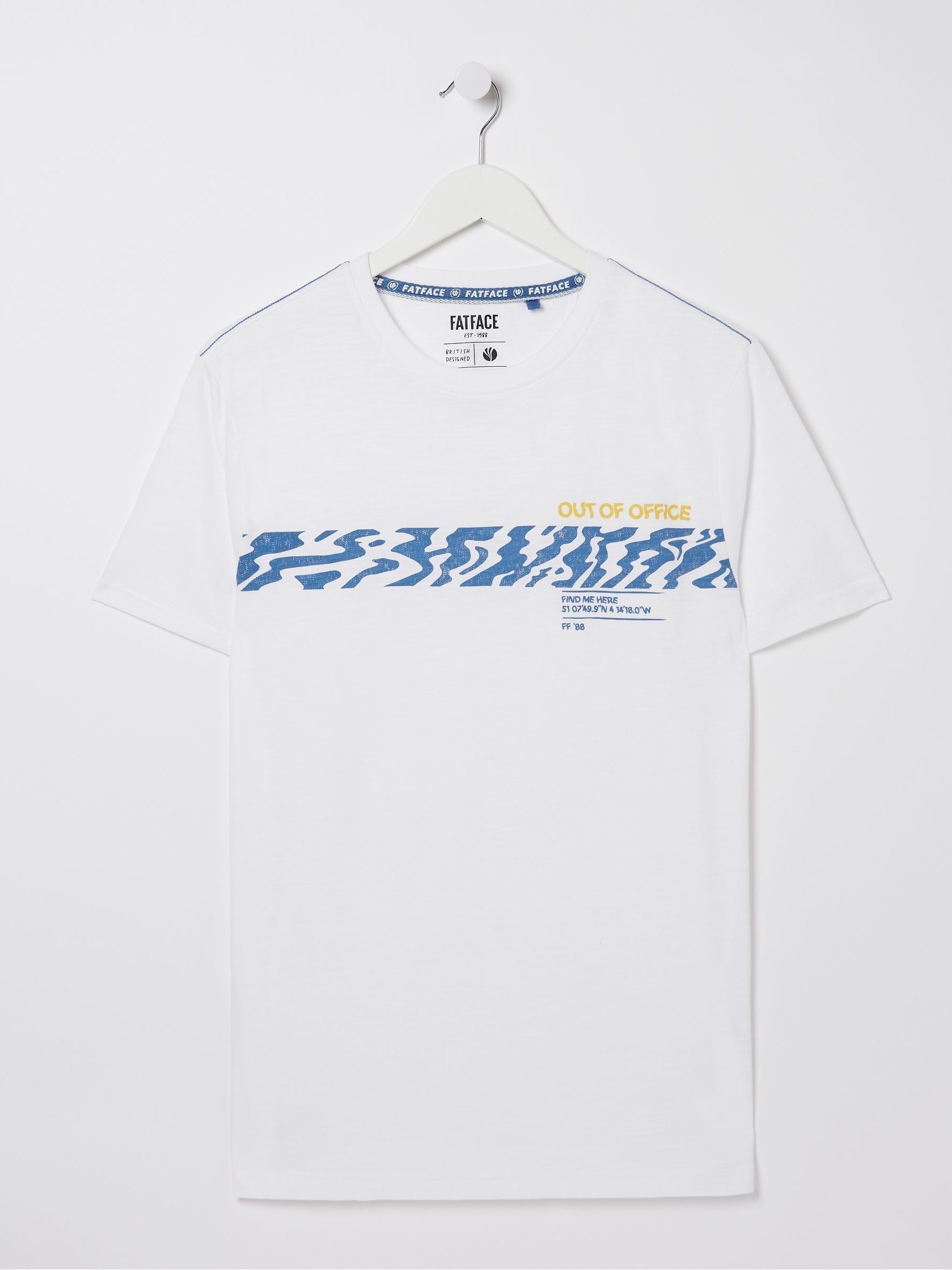 White Out Of Office T-Shirt - Image 5 of 5