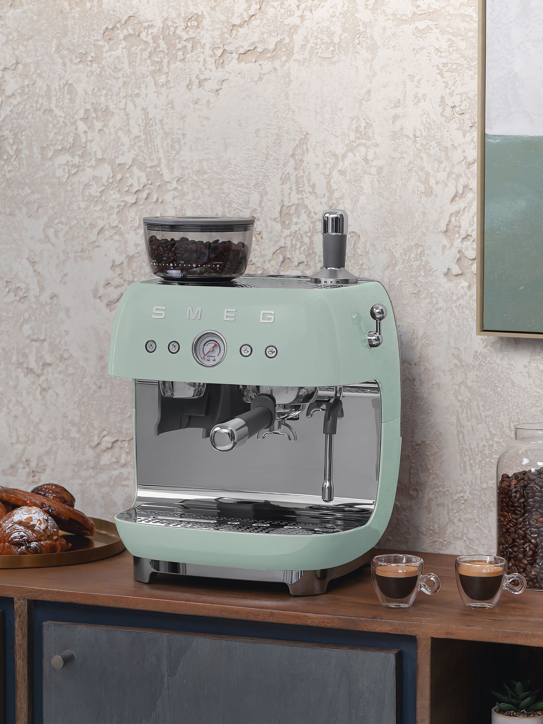 Light Green Espresso Coffee Machine - Image 7 of 8