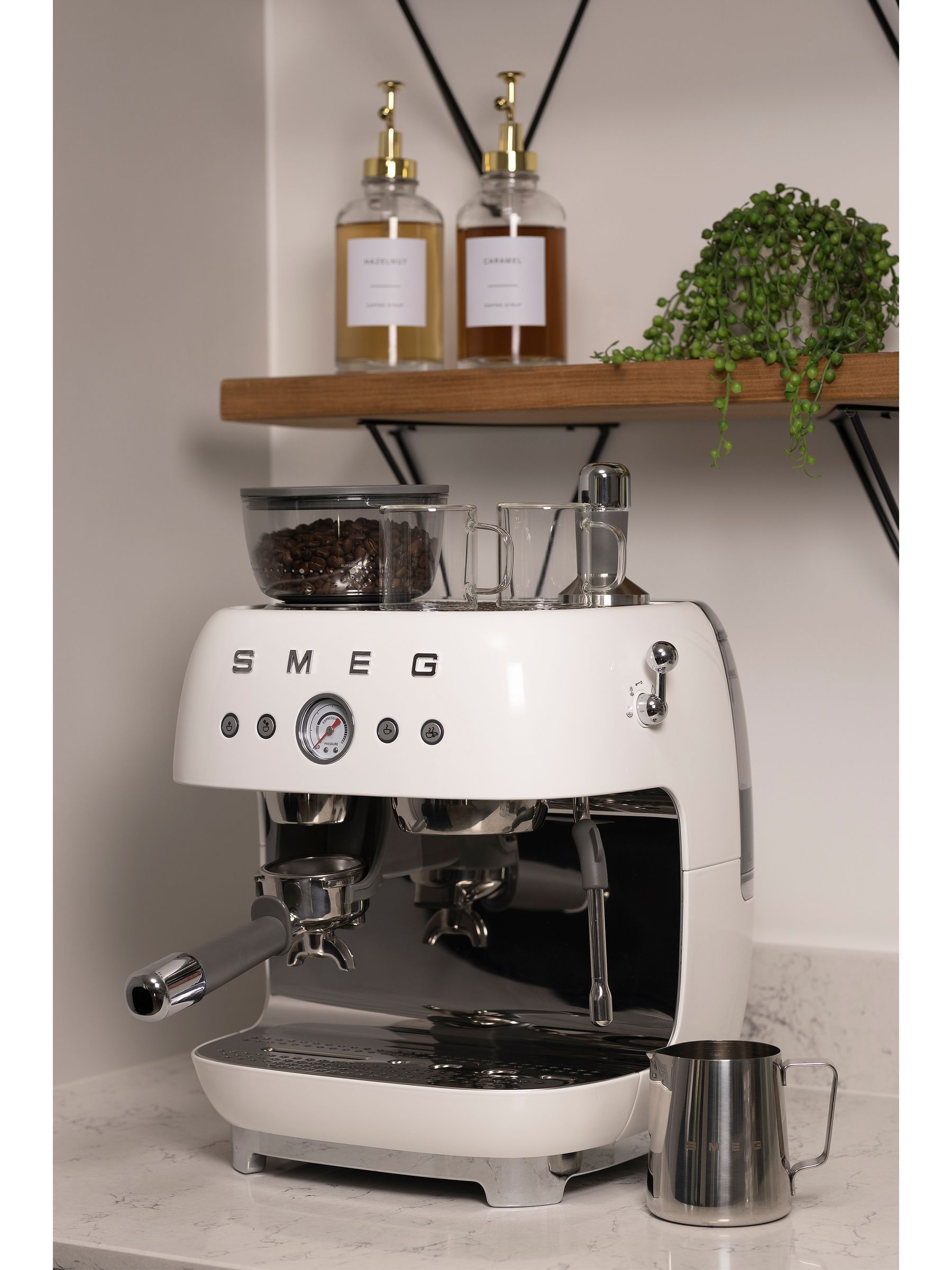 White Espresso Coffee Machine - Image 4 of 9
