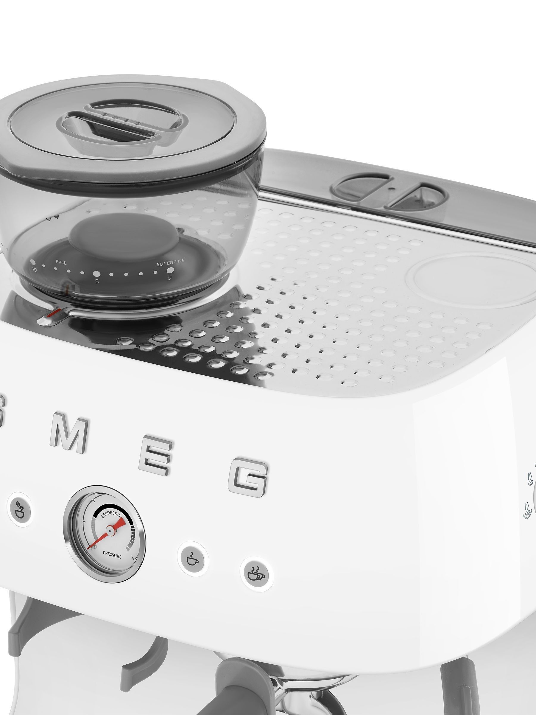 White Espresso Coffee Machine - Image 5 of 9