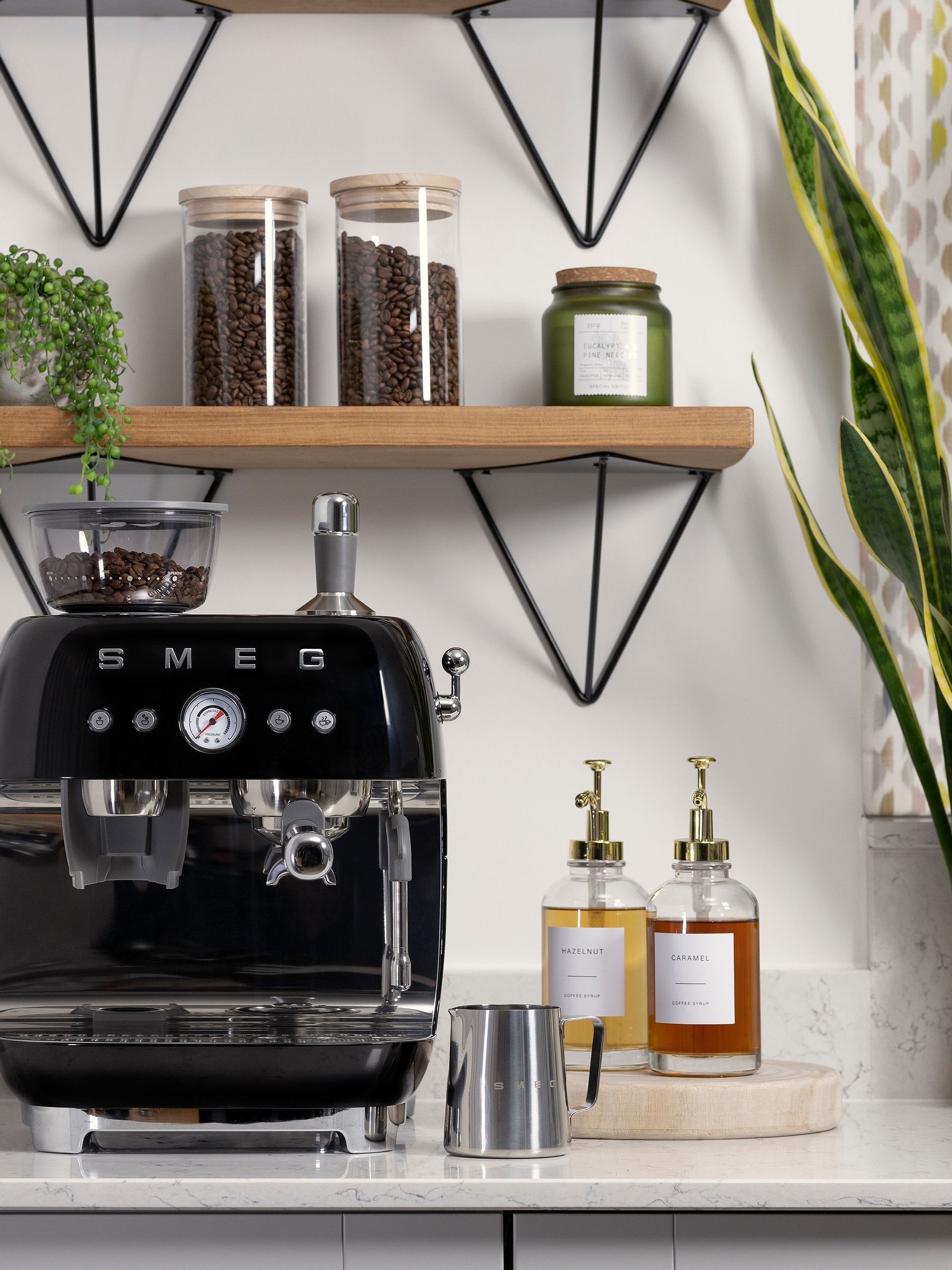 Black Espresso Coffee Machine - Image 6 of 8