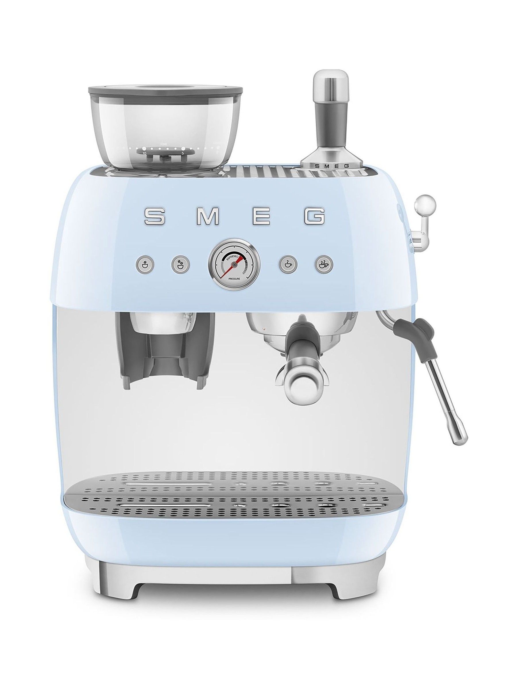 Pale Blue Espresso Coffee Machine - Image 1 of 10 Pale Blue Espresso Coffee Machine - Image 1 of 10