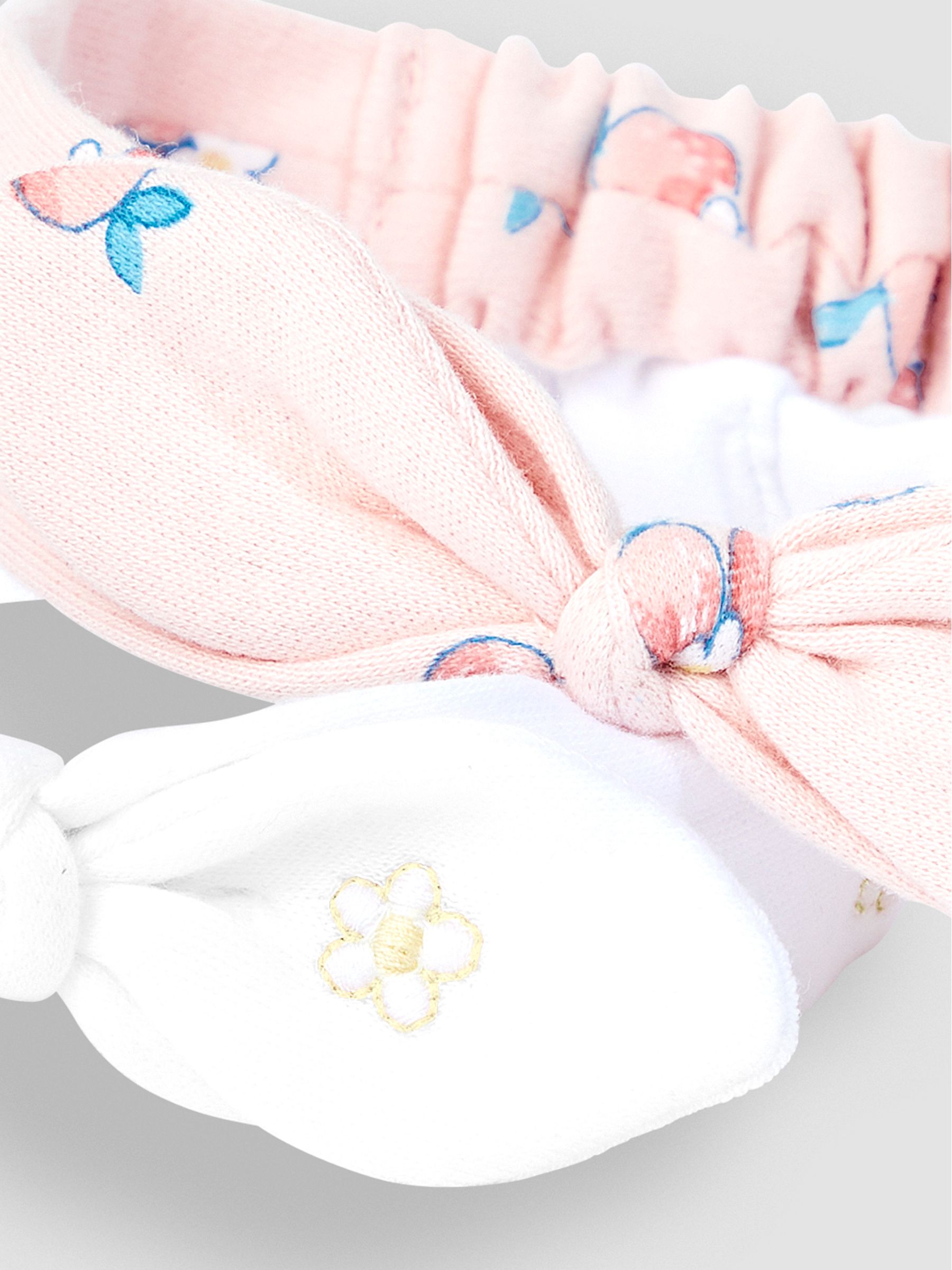 Coral Pink 2-Pack Pretty Headbands - Image 3 of 3