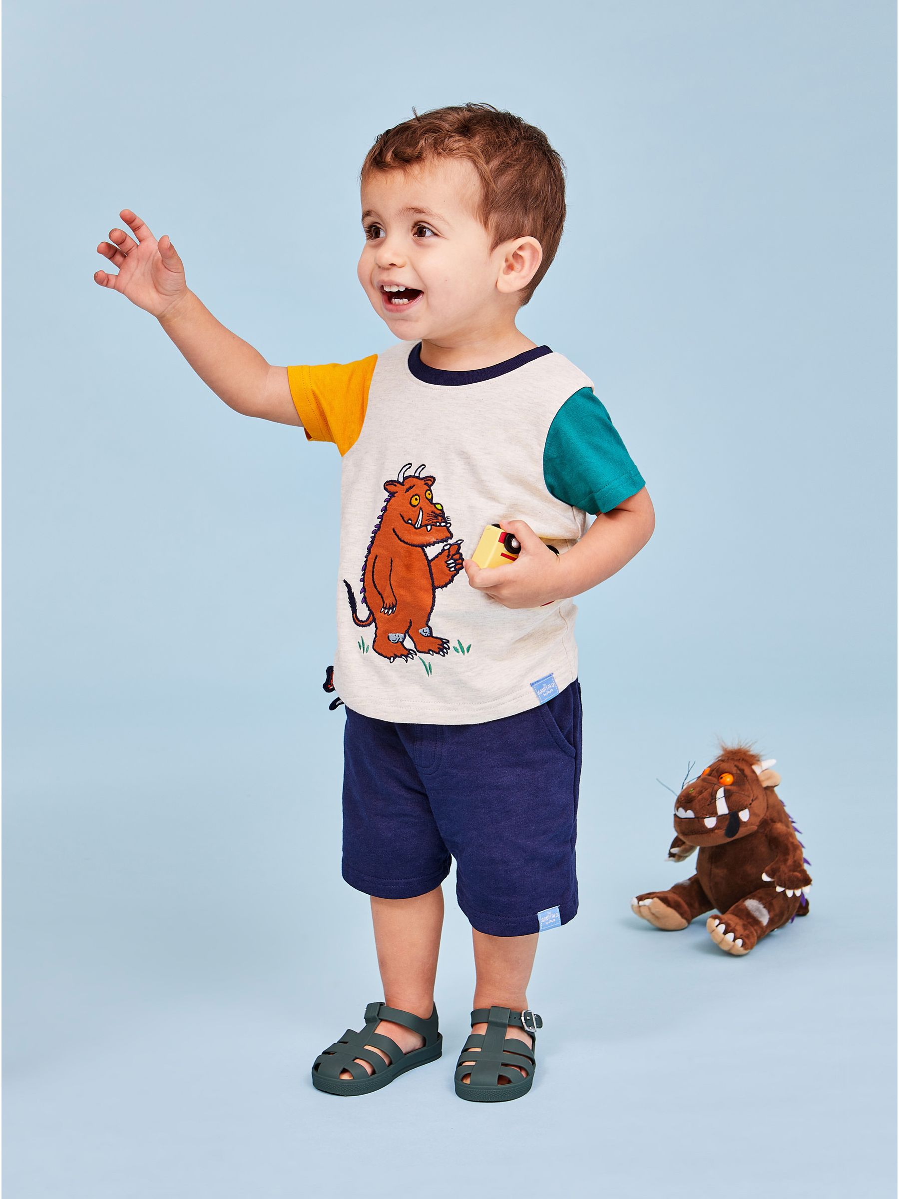 2-Piece Gruffalo T-Shirt & Shorts Set in Navy - Image 1 of 7