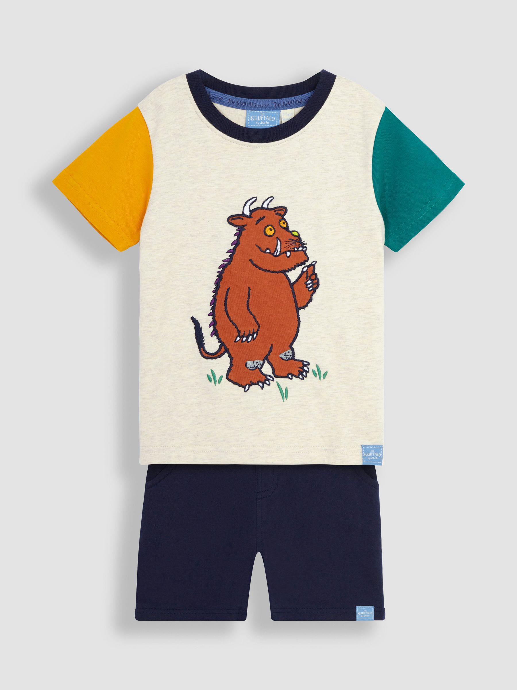 2-Piece Gruffalo T-Shirt & Shorts Set in Navy - Image 2 of 7