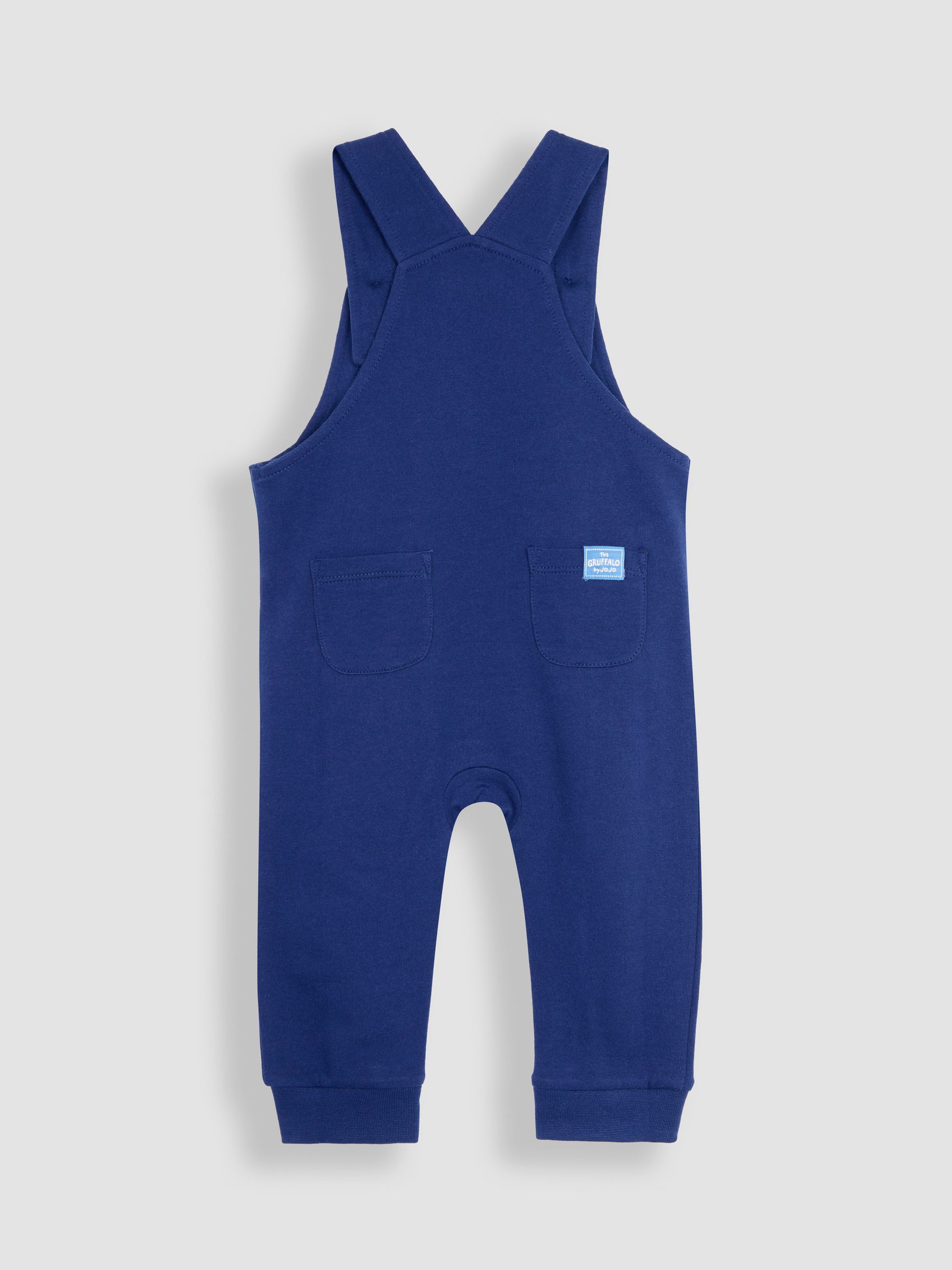 2-Piece Gruffalo Dungarees & T-Shirt Set in Navy - Image 3 of 5