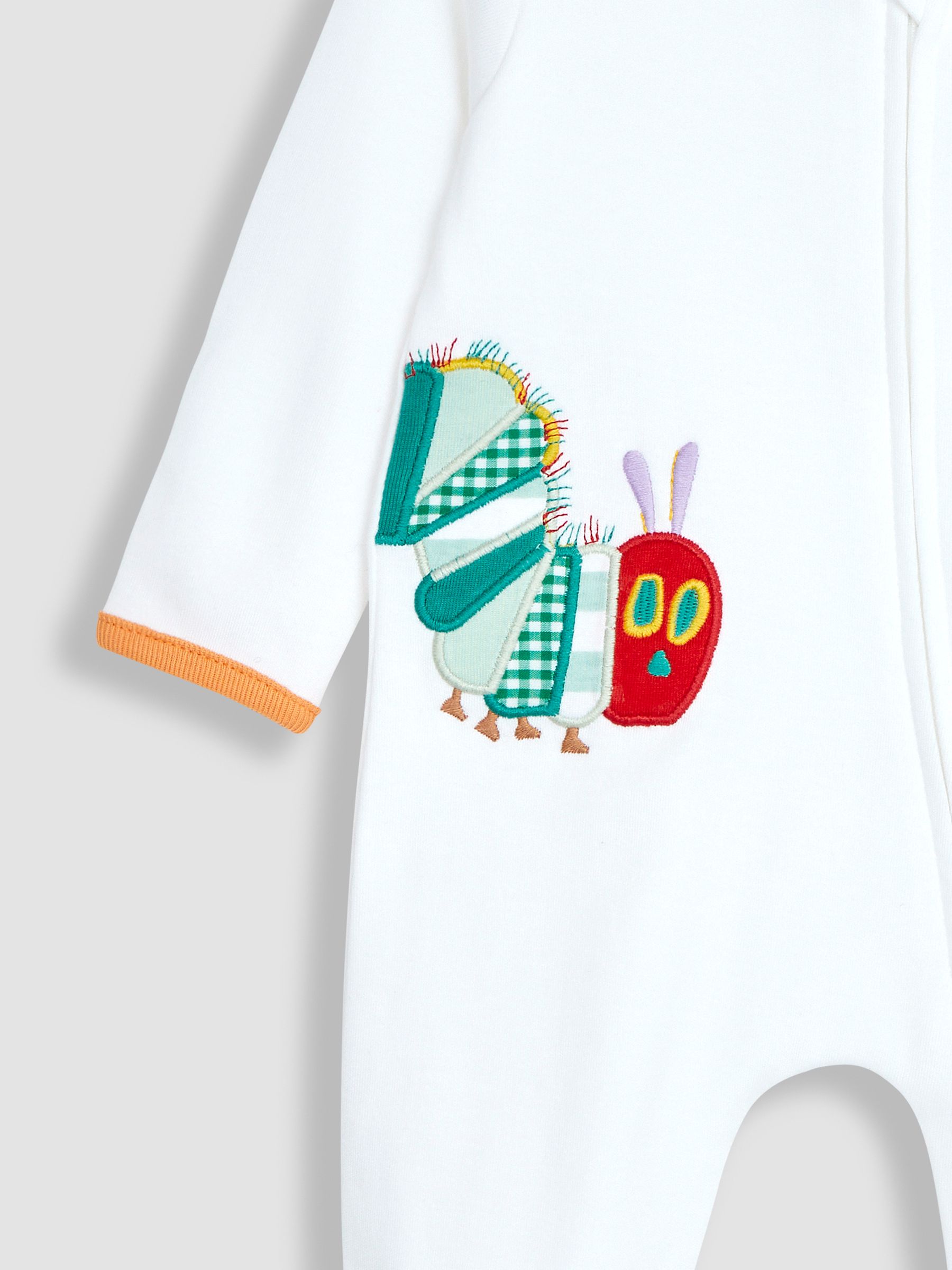White The Very Hungry Caterpillar Sleepsuit - Image 4 of 4
