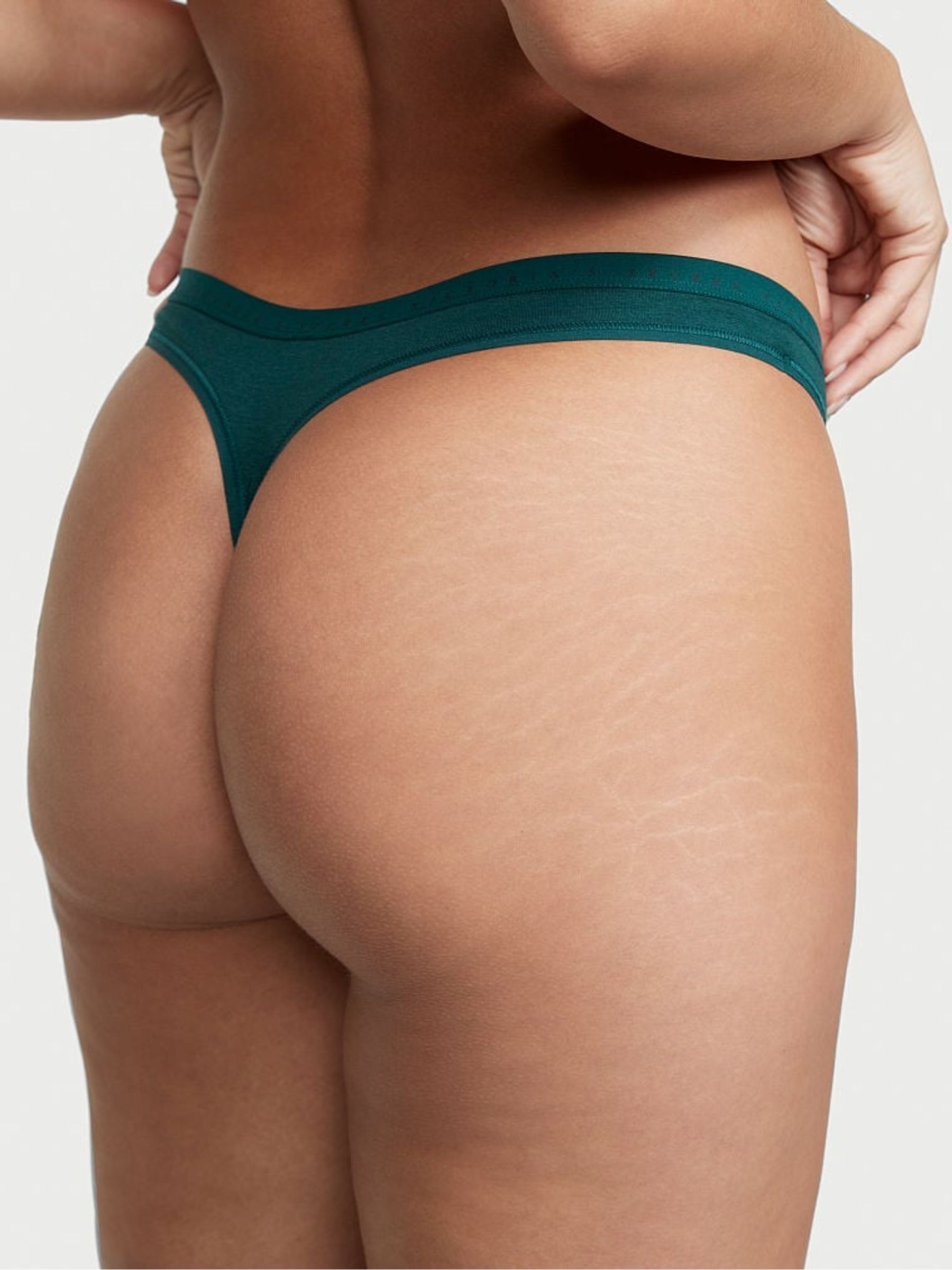 Black Ivy Green Smooth Bikini Knickers - Image 2 of 3