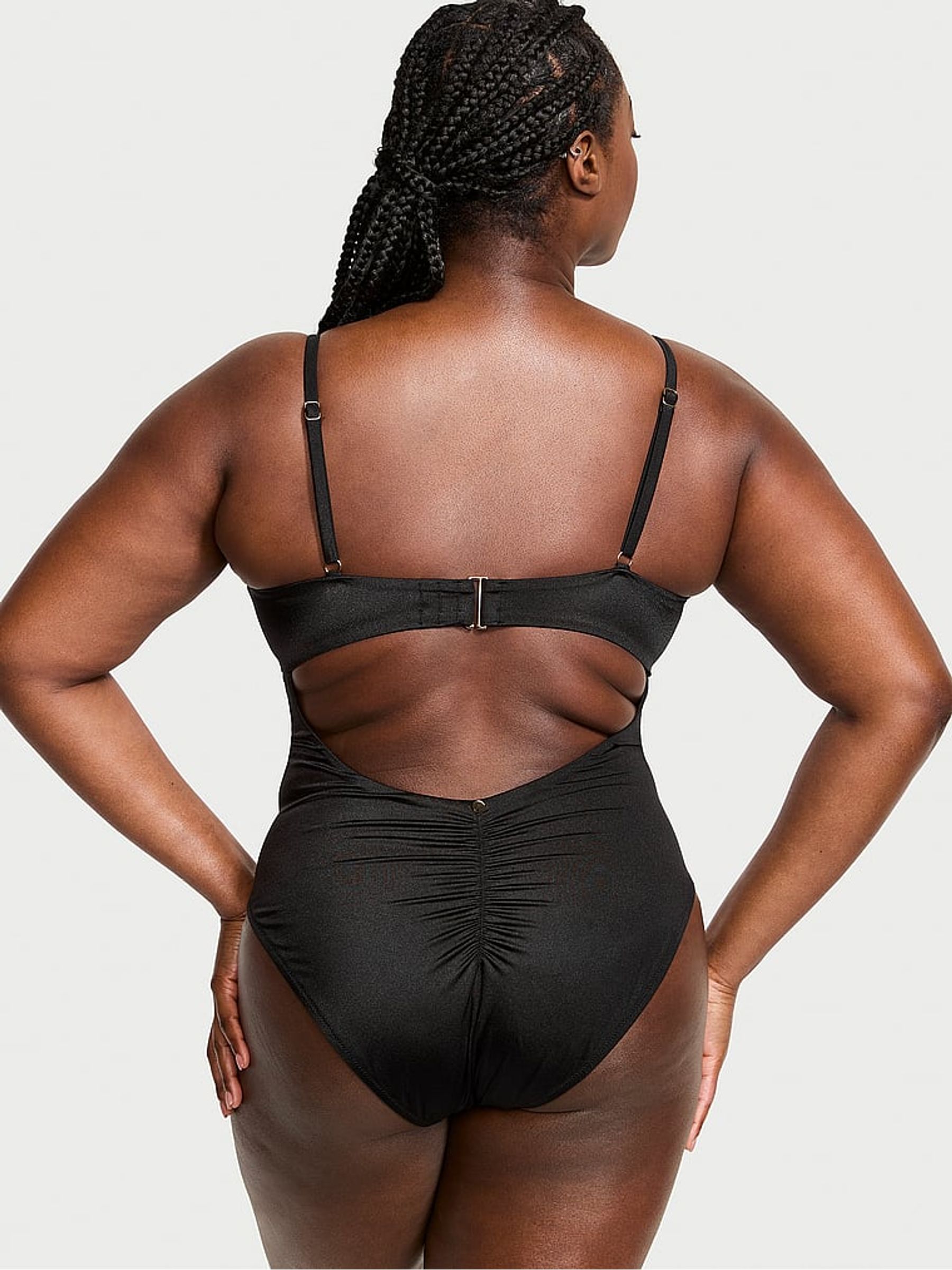Nero Black Knotted Swimsuit - Image 2 of 3