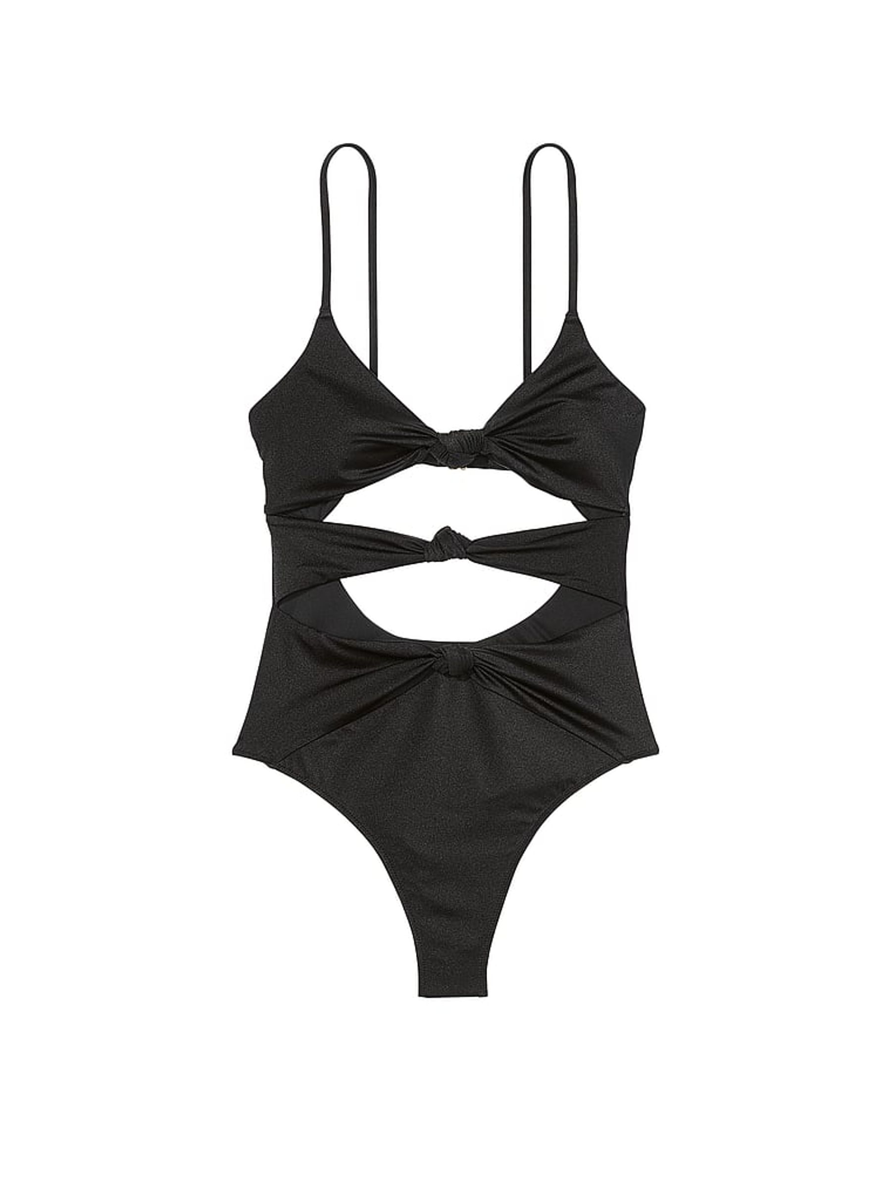 Nero Black Knotted Swimsuit - Image 3 of 3