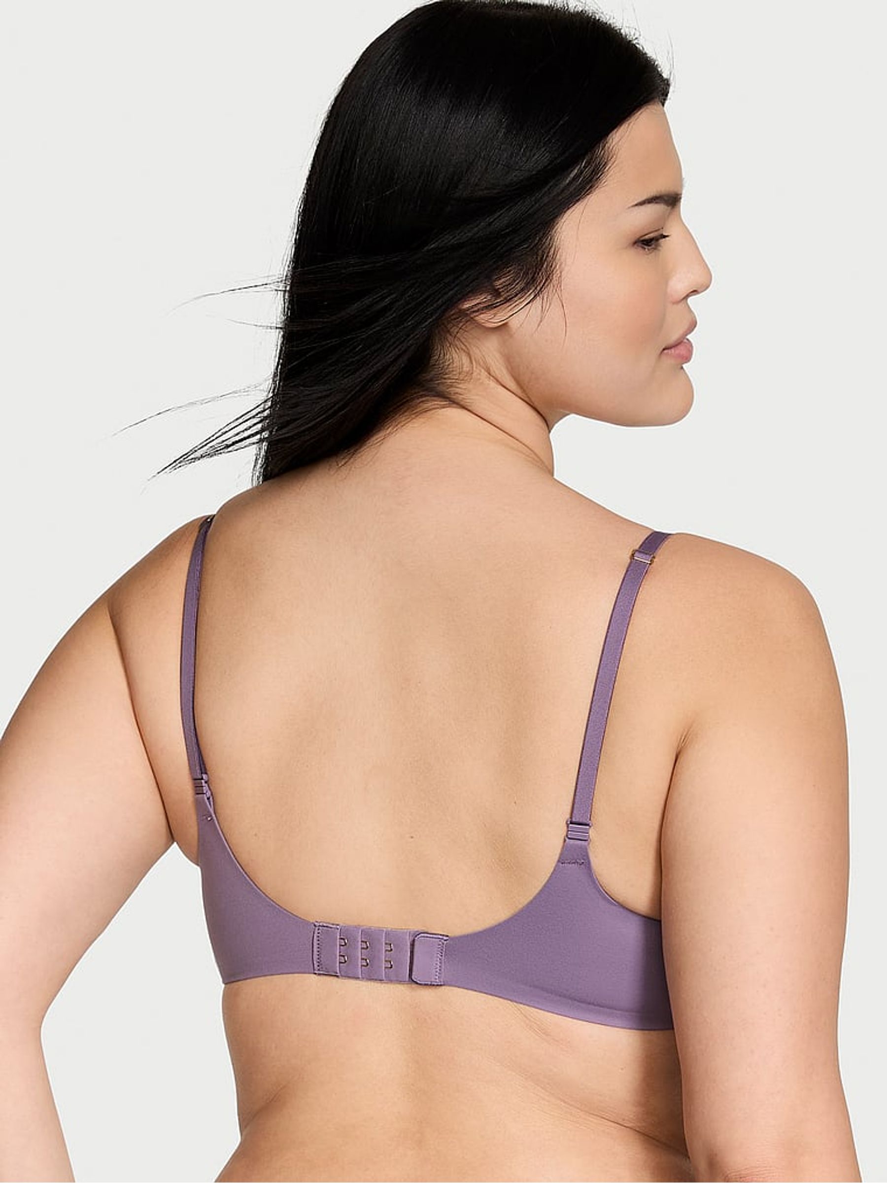 Frozen Plum Purple Non Wired Push Up Bra - Image 2 of 4