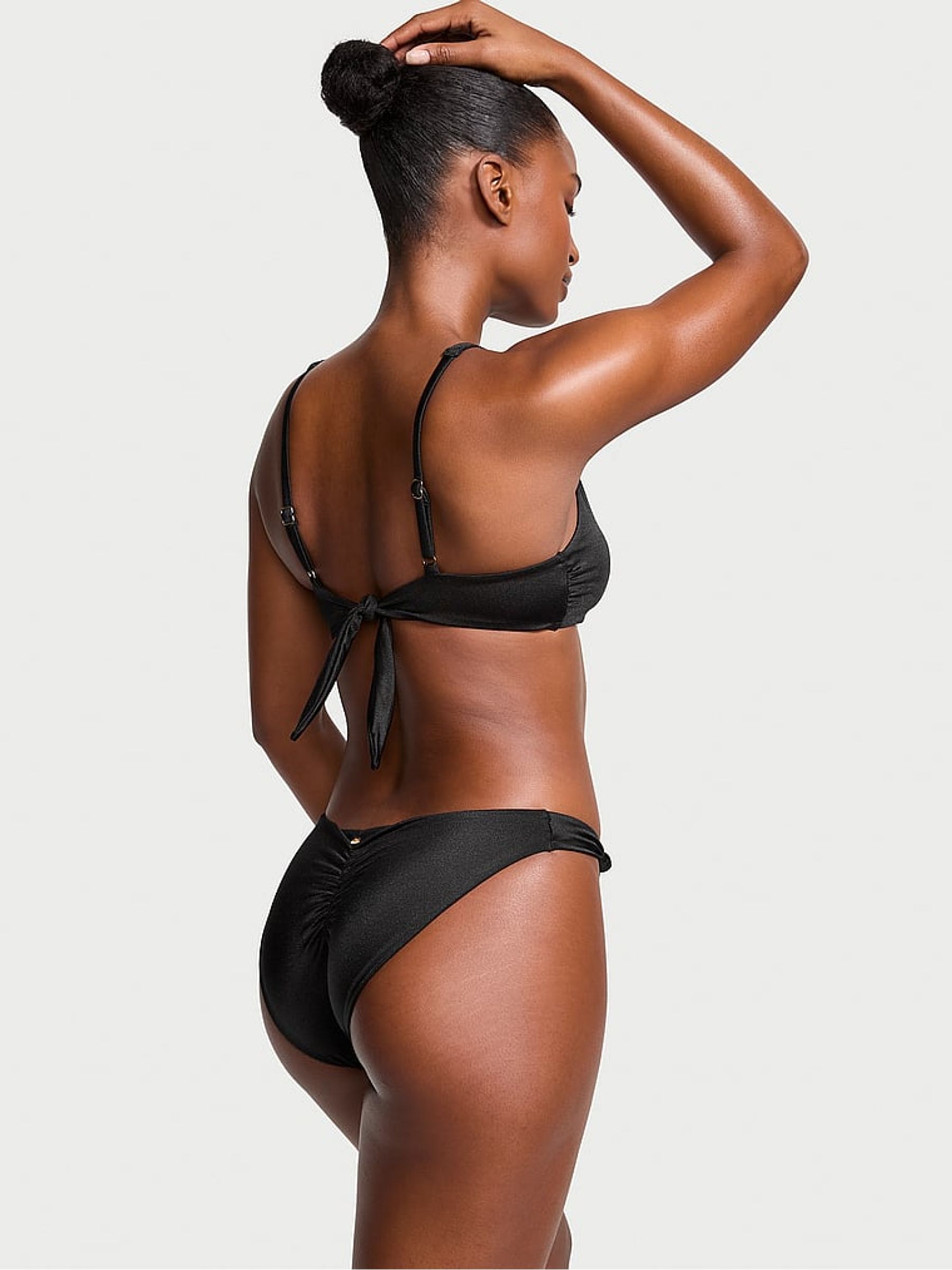 Nero Black High Leg Swim Bikini Bottom - Image 2 of 3