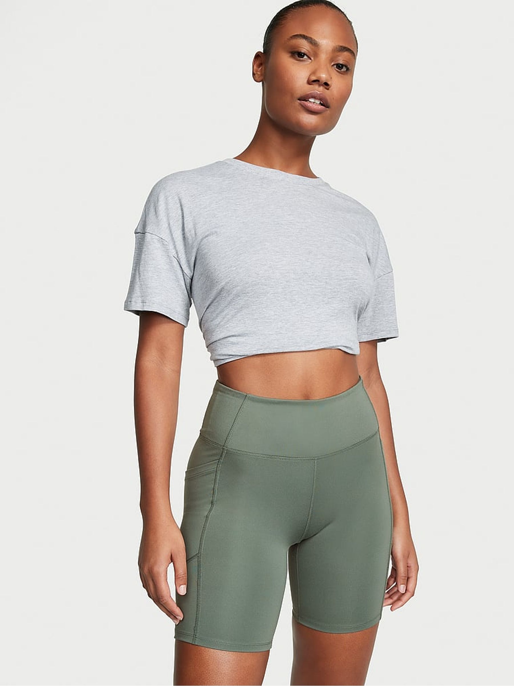 Faded Sage Green VS Essential Pocket Bike Short - Image 1 of 3
