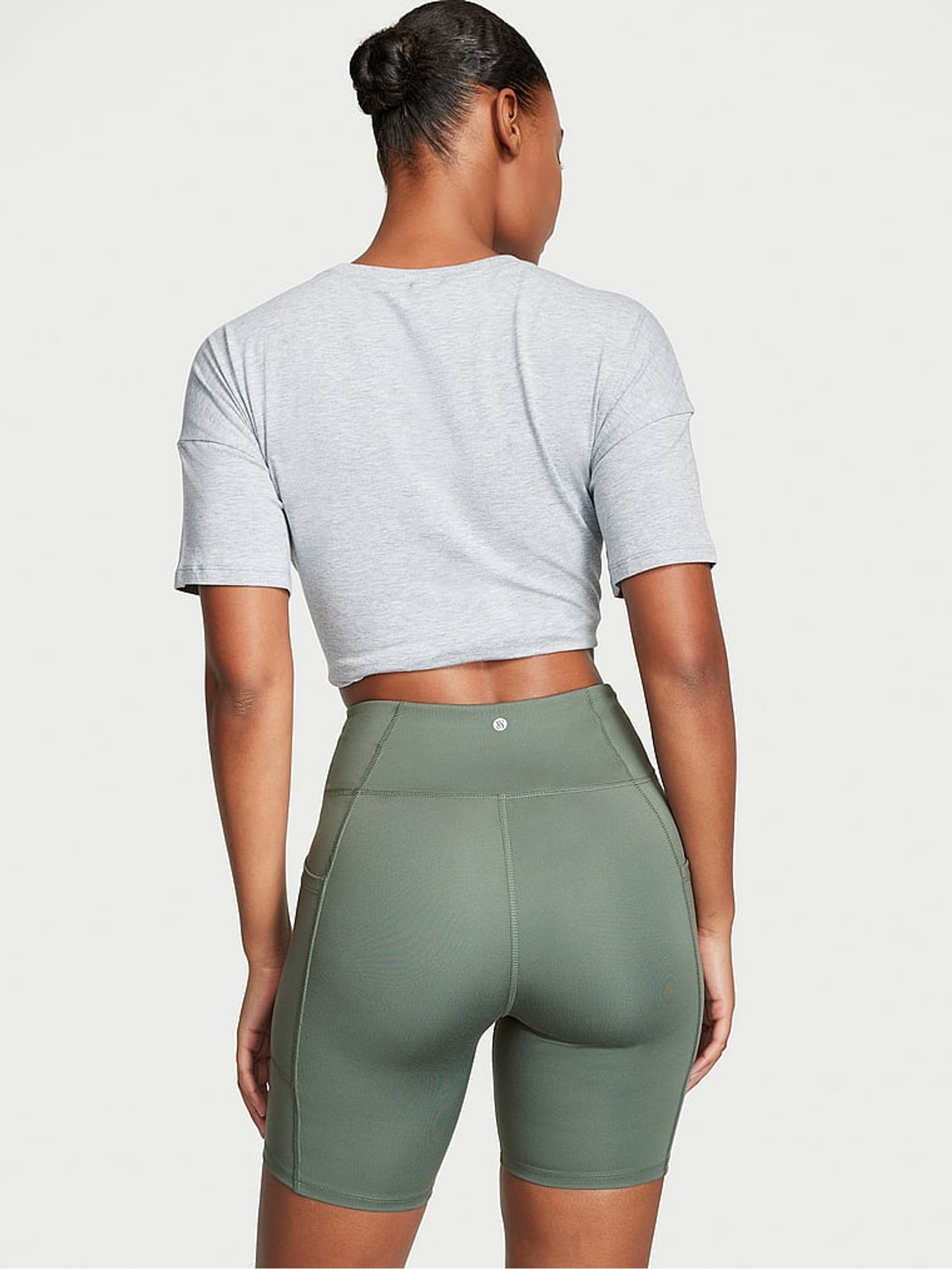 Faded Sage Green VS Essential Pocket Bike Short - Image 2 of 3