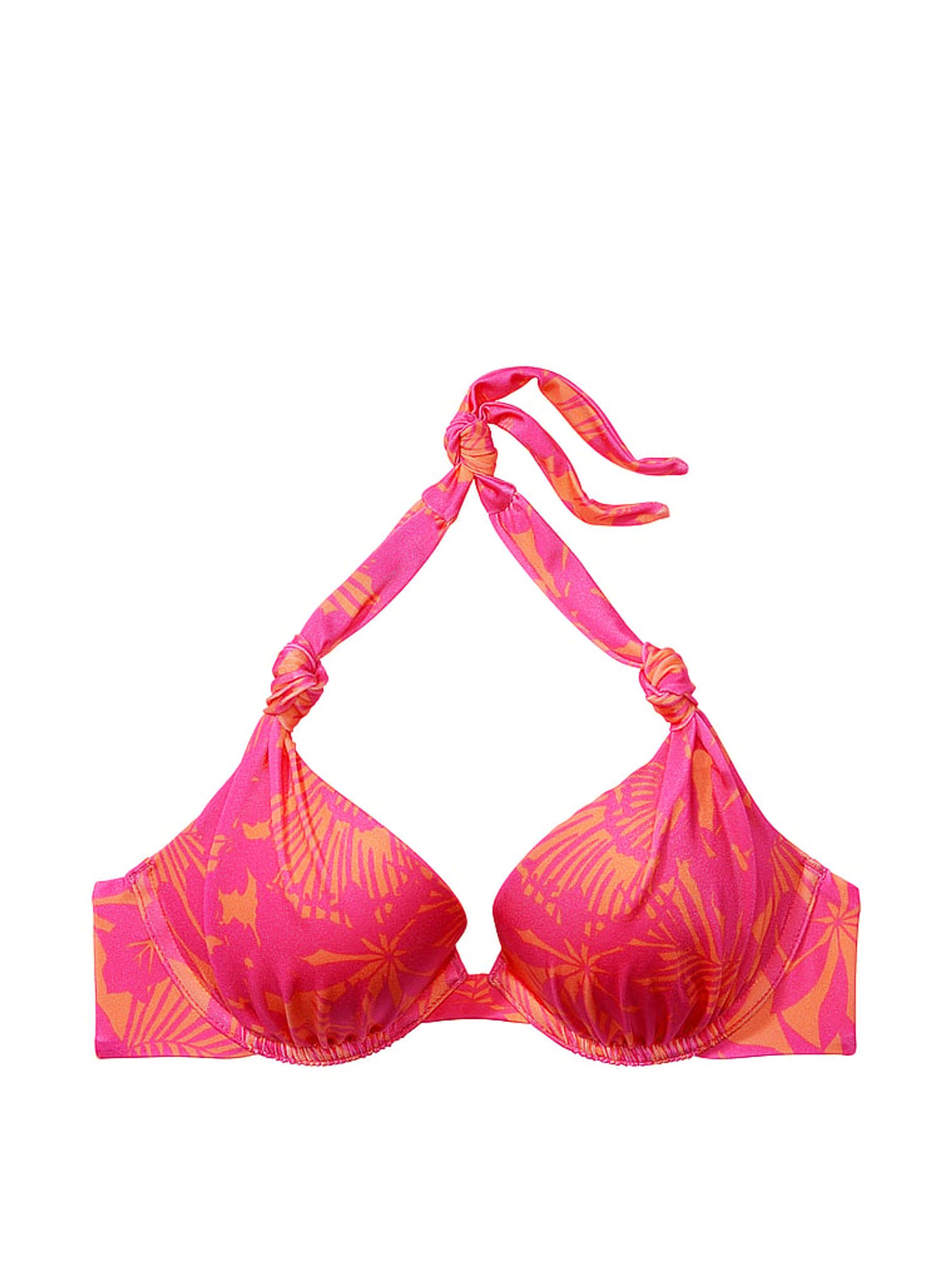 Pink Shells Halter Swim Bikini Top - Image 3 of 3