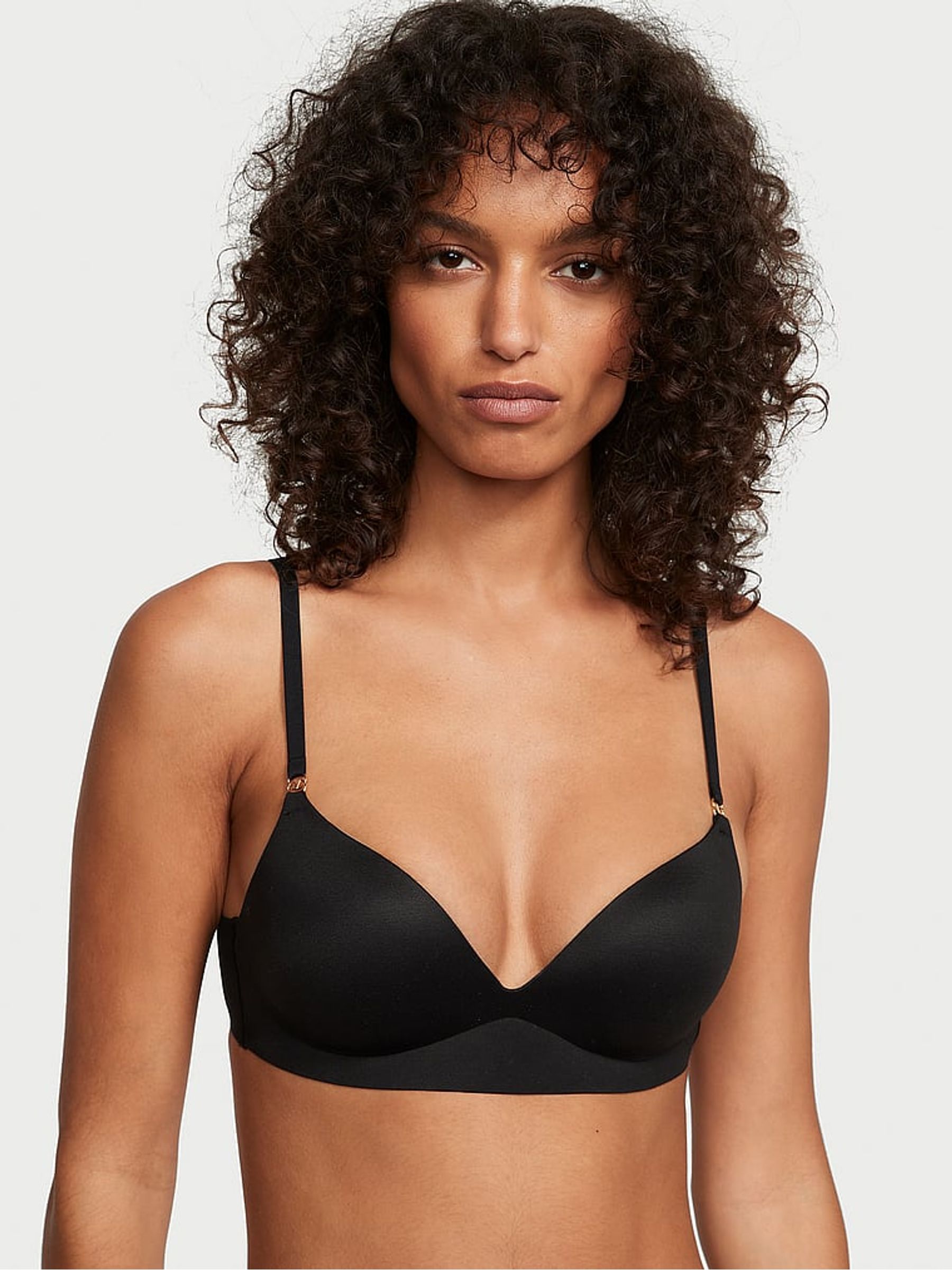 Black Non Wired Push Up Bra - Image 1 of 3