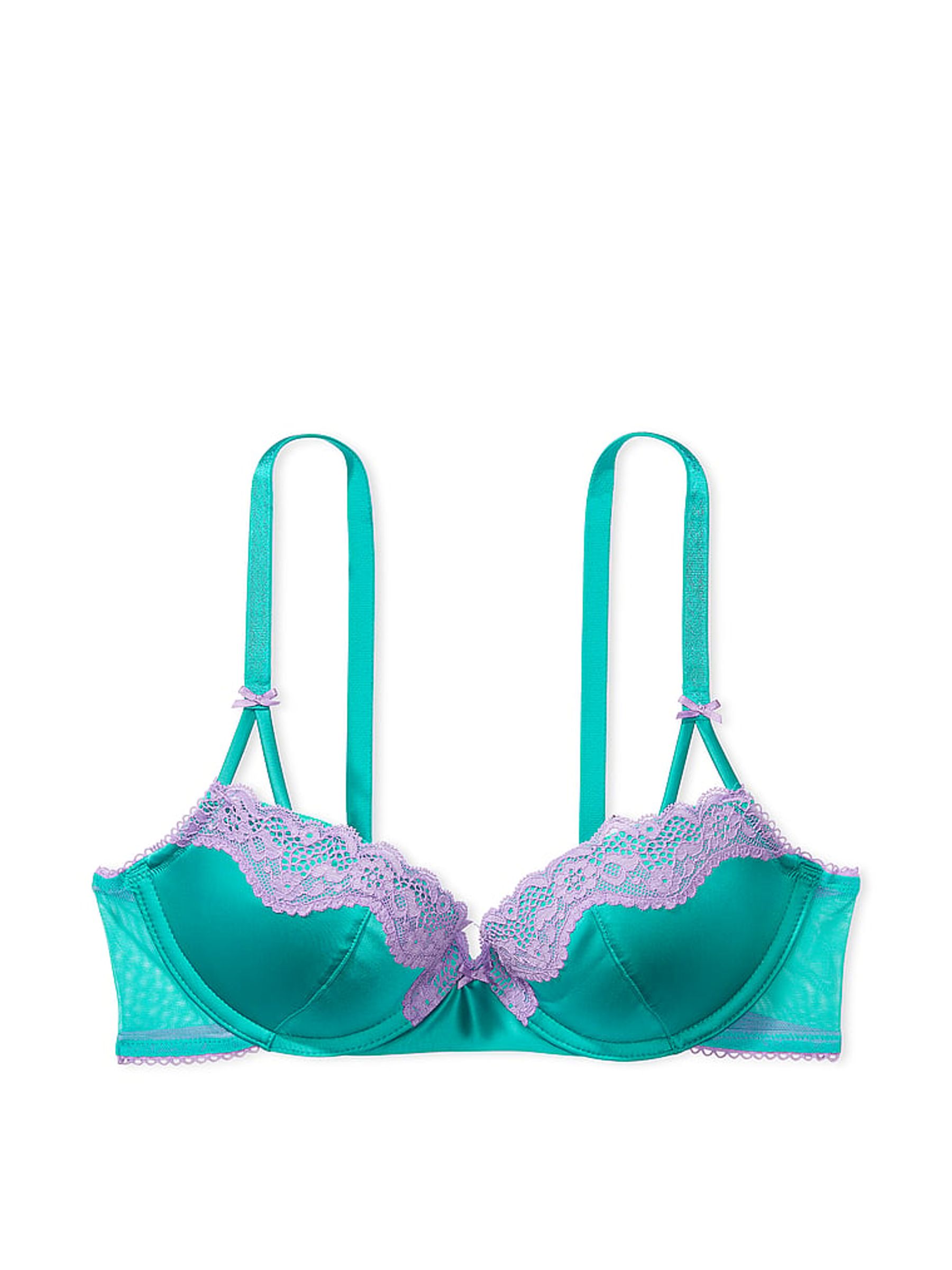 Capri Sea Blue Balcony Bra - Image 3 of 3