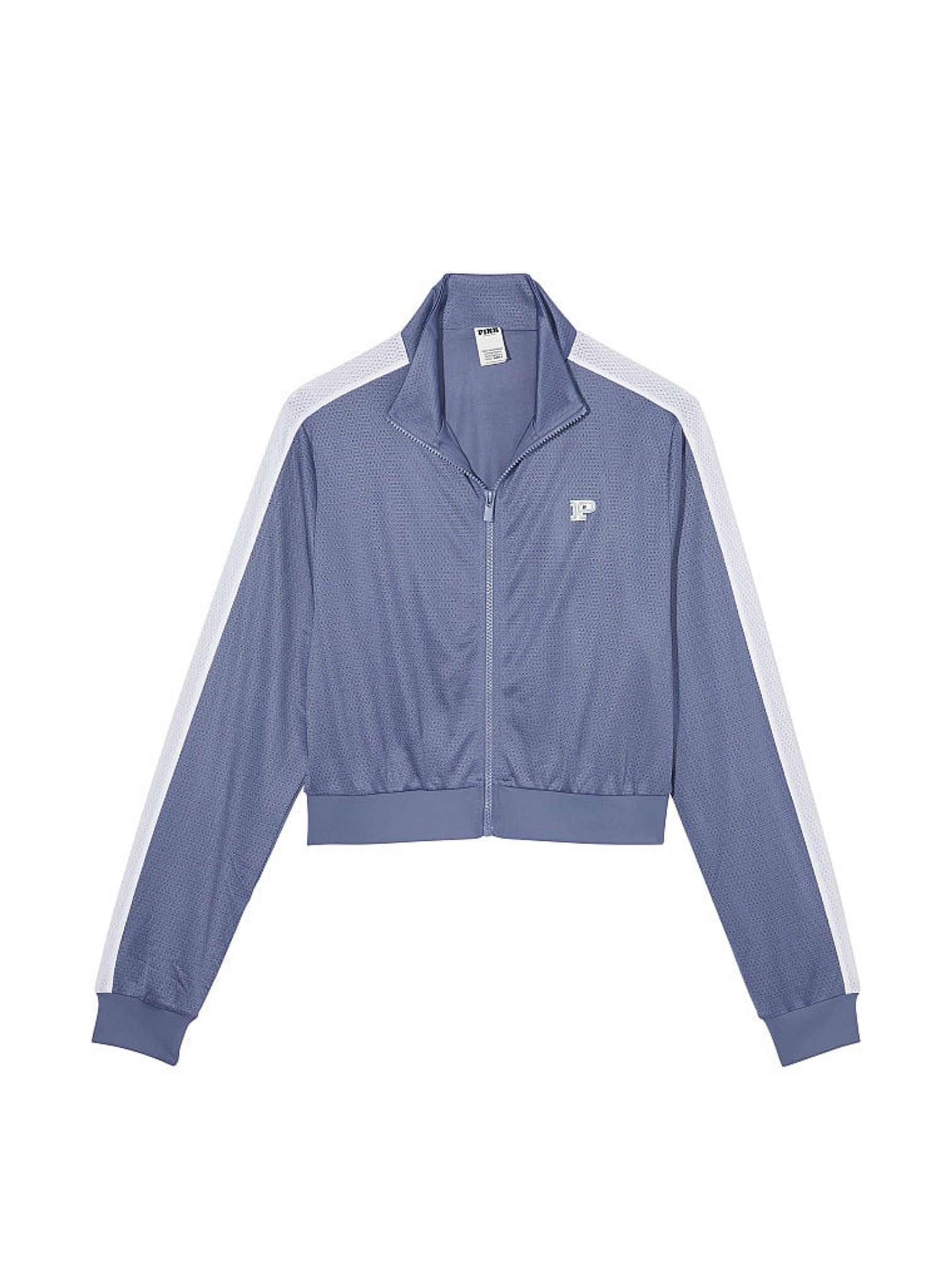 Dusty Iris Blue Track Suit Jacket - Image 3 of 3