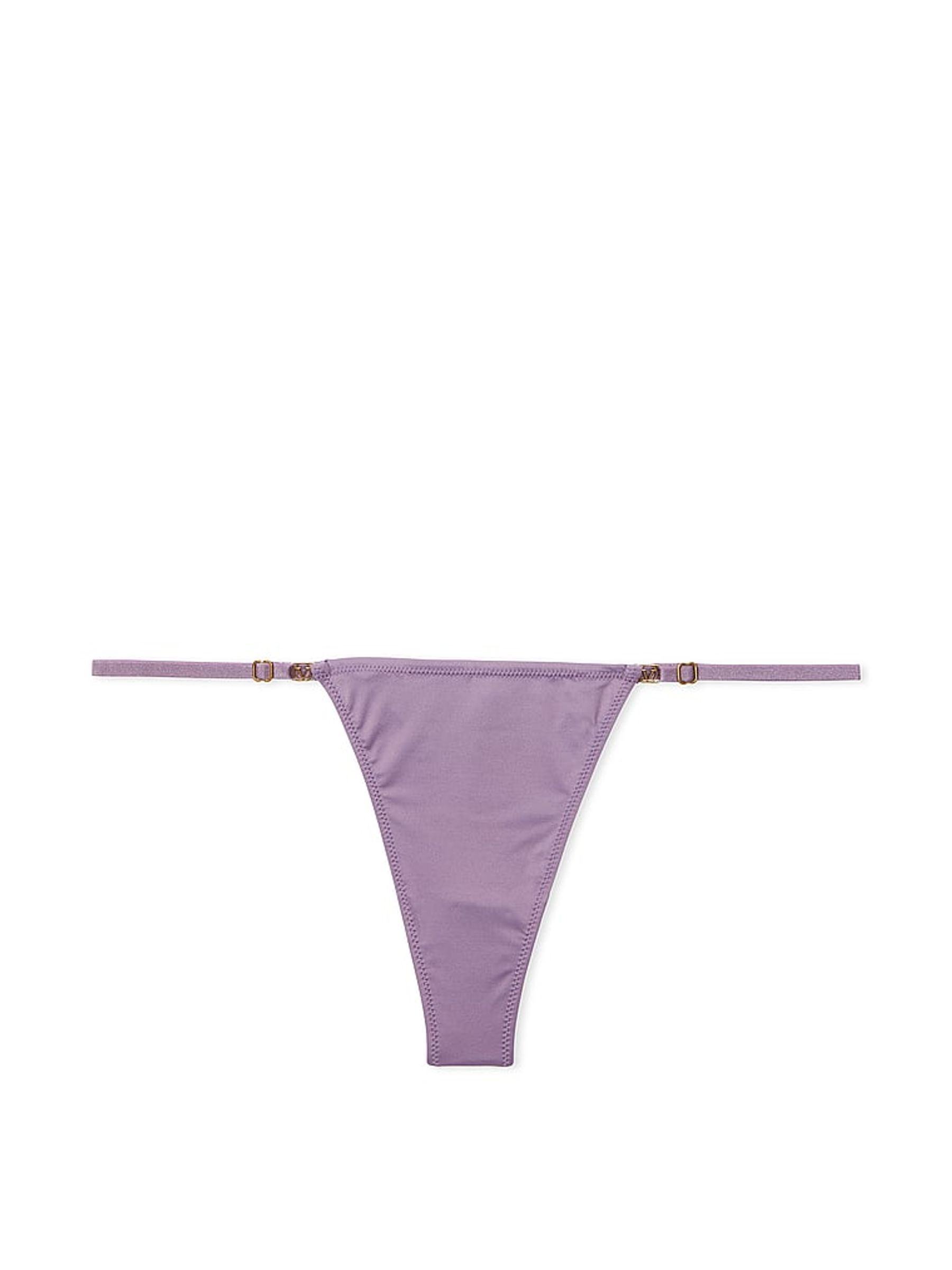 Frozen Plum Purple Thong Knickers - Image 3 of 3