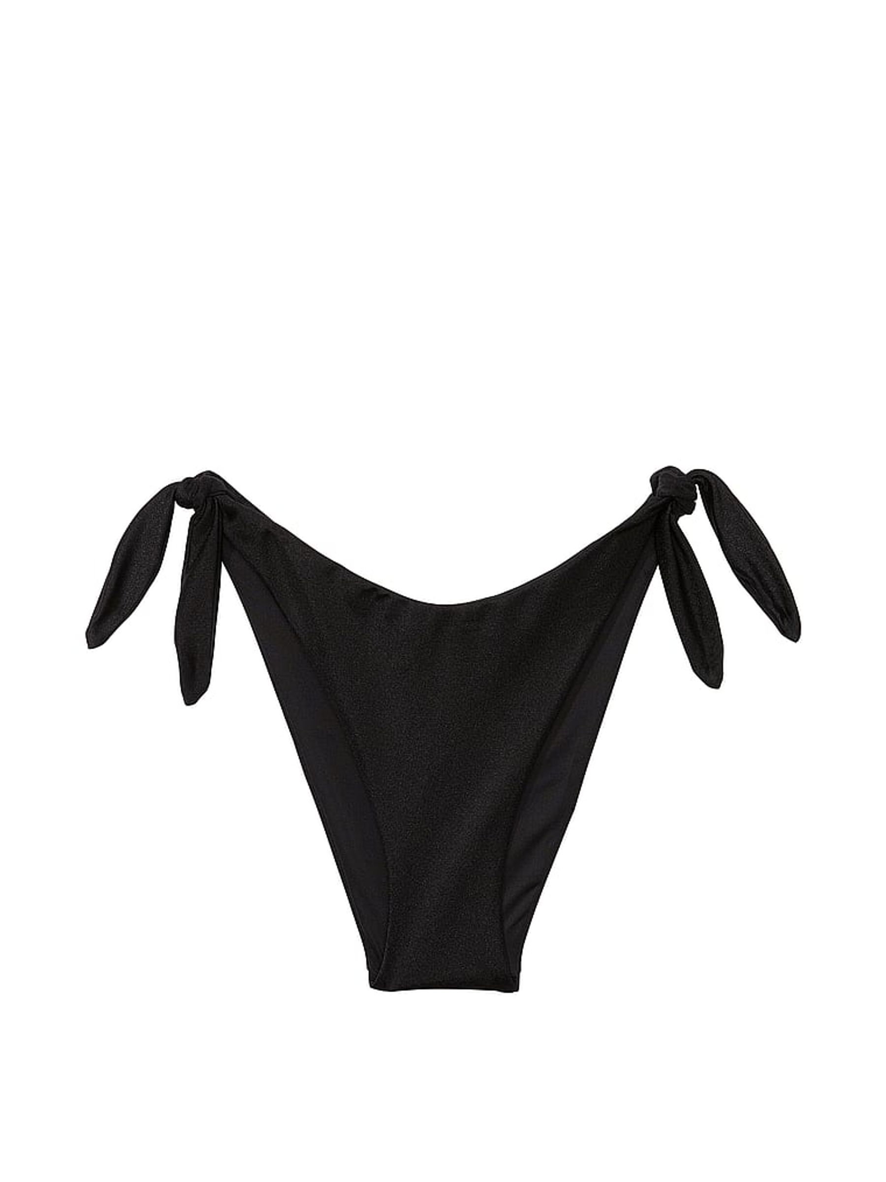Nero Black Tie Side High Leg Swim Bikini Bottom - Image 3 of 3