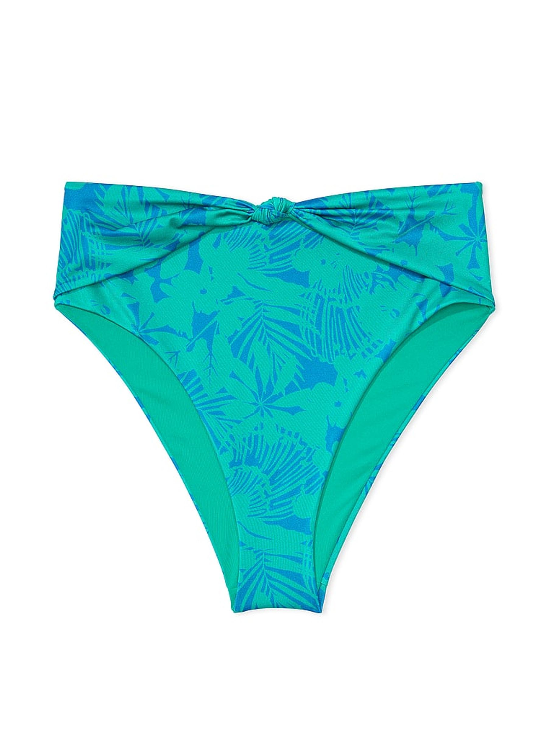 Blue Shells High Waisted Swim Bikini Bottom - Image 3 of 3