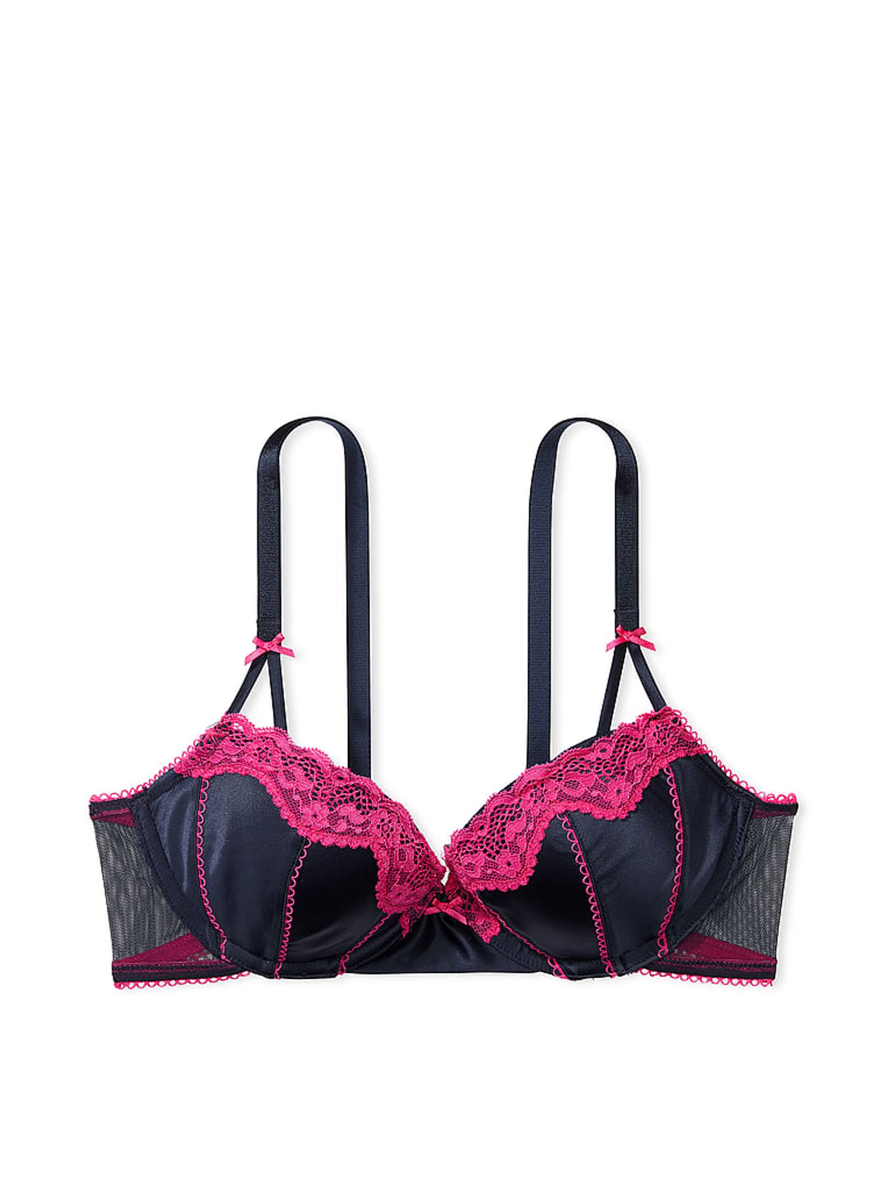 Noir Navy Blue Balcony Bra - Image 3 of 3