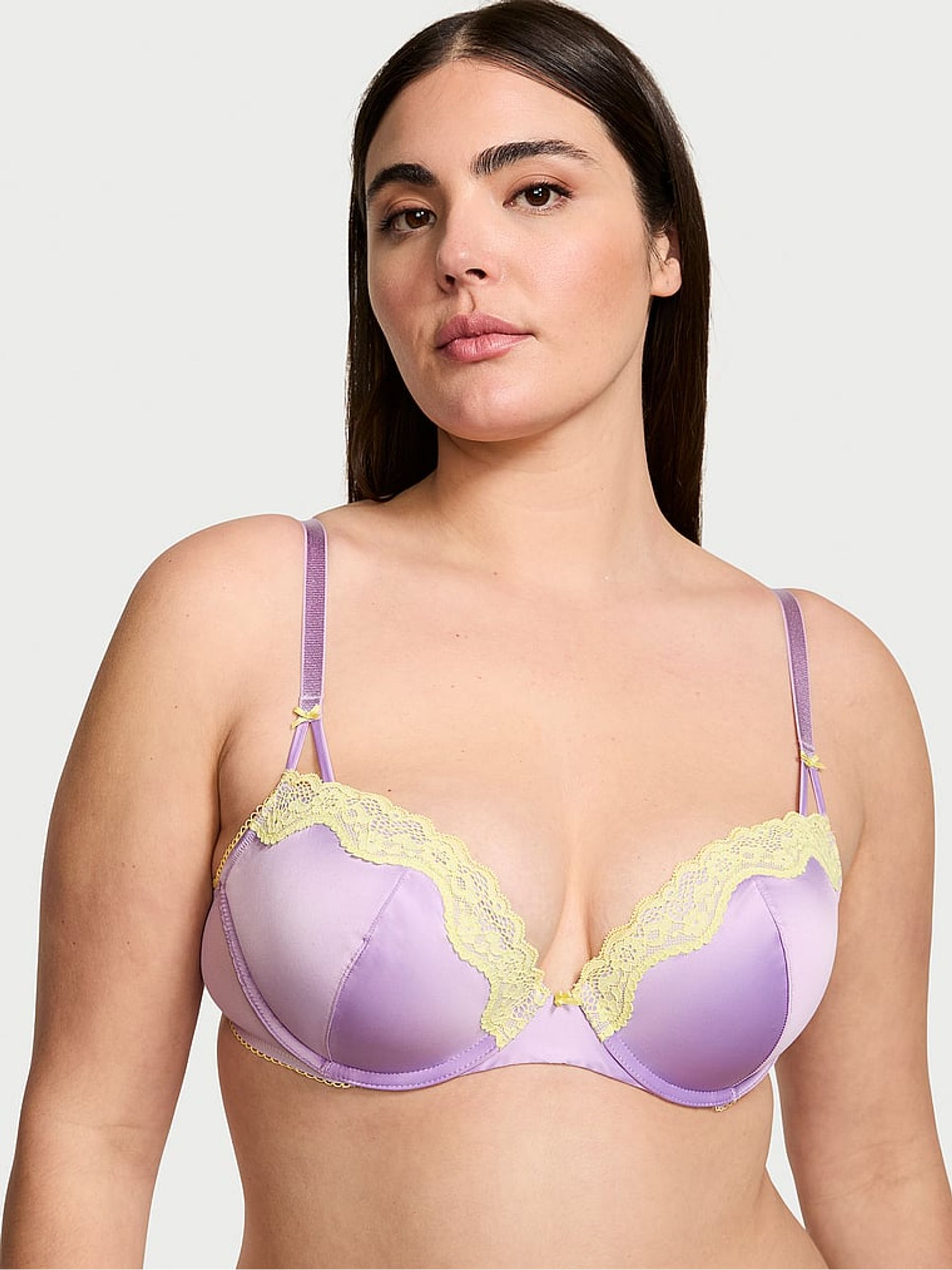 Unicorn Purple Balcony Bra - Image 1 of 4