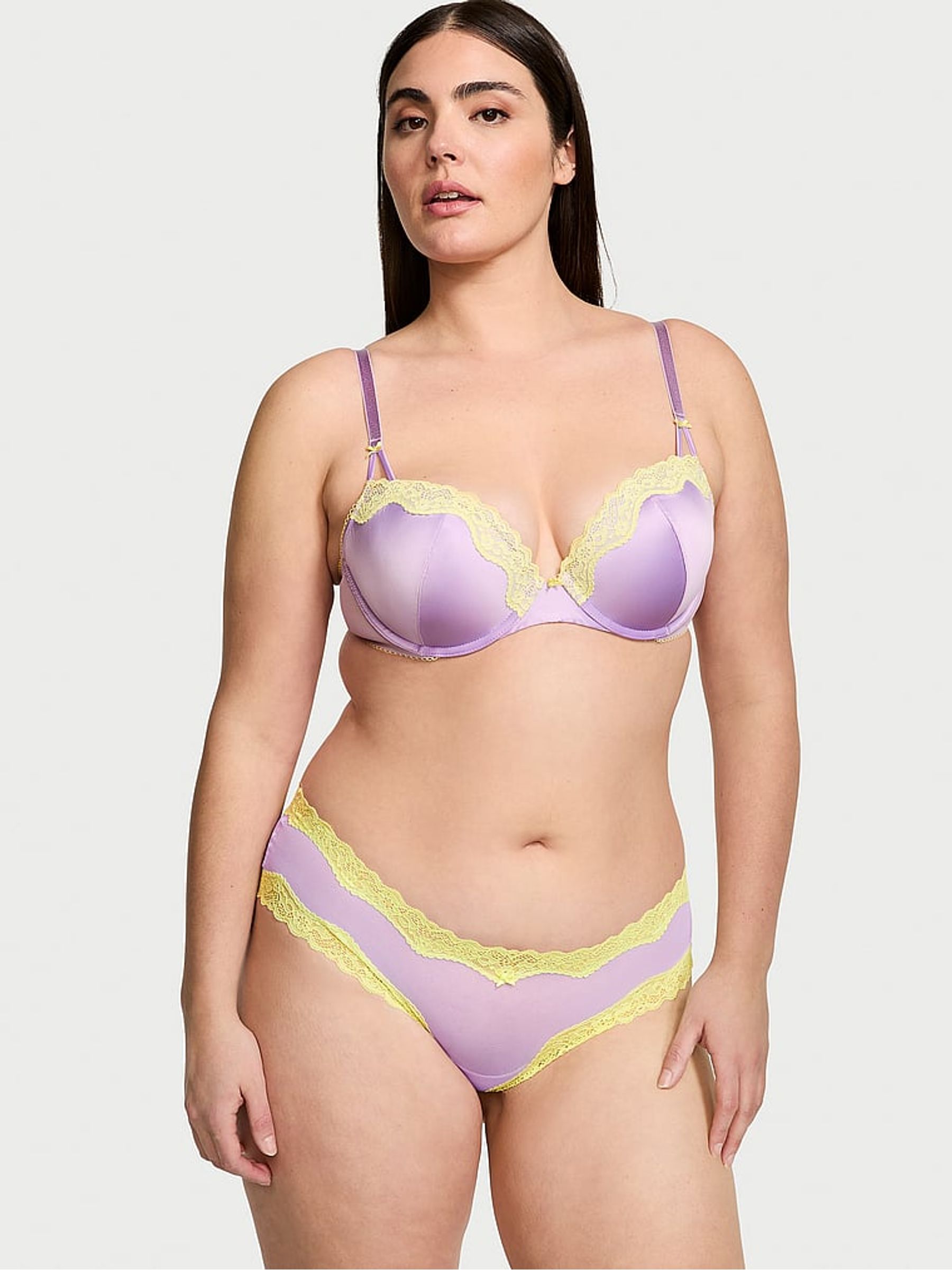 Unicorn Purple Balcony Bra - Image 3 of 4