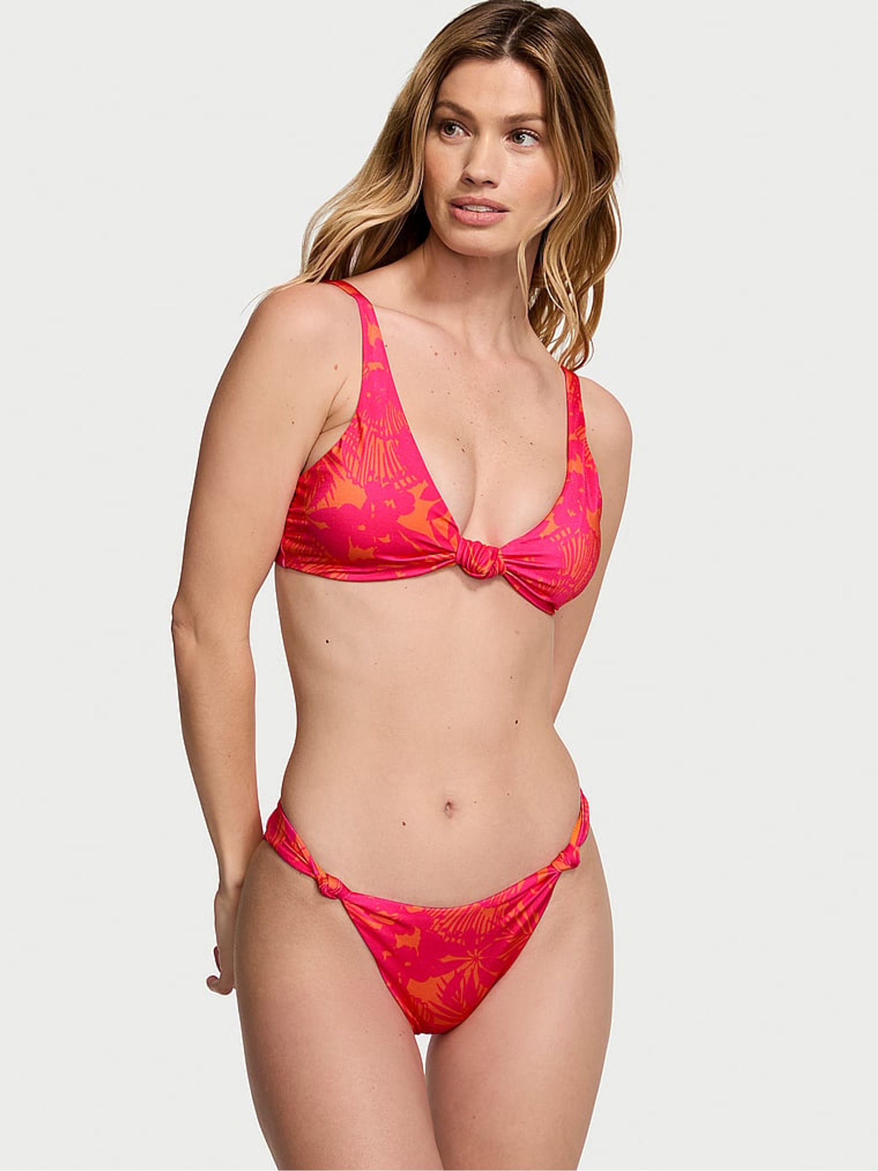 Pink Shells Padded Swim Bikini Top - Image 1 of 3
