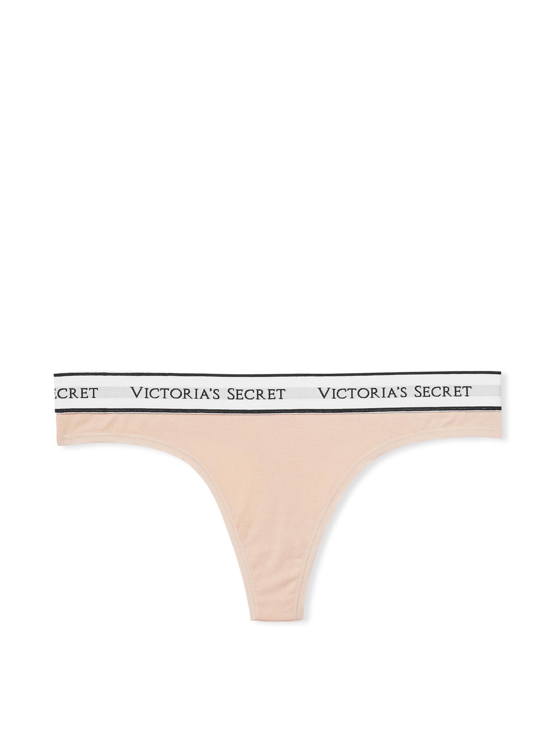Champagne Nude Thong Knickers - Image 3 of 3