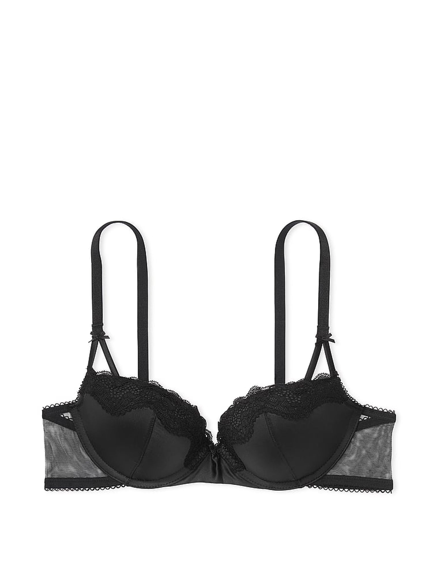 Black Balcony Bra - Image 4 of 4