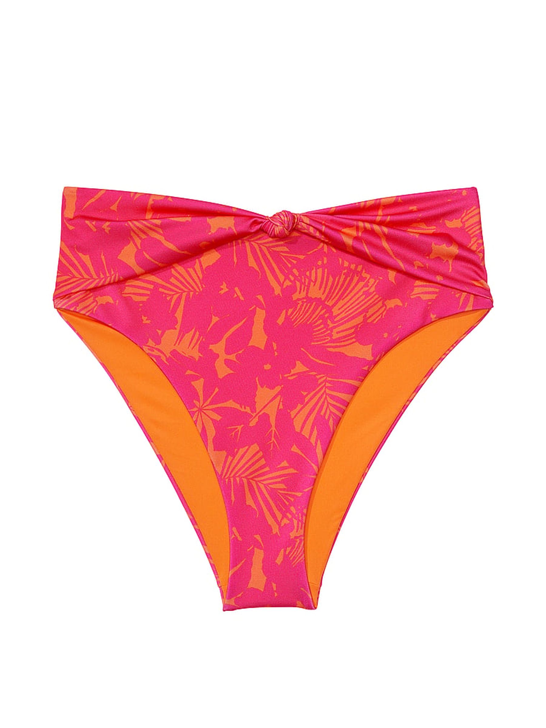 Pink Shells High Waisted Swim Bikini Bottom - Image 1 of 1