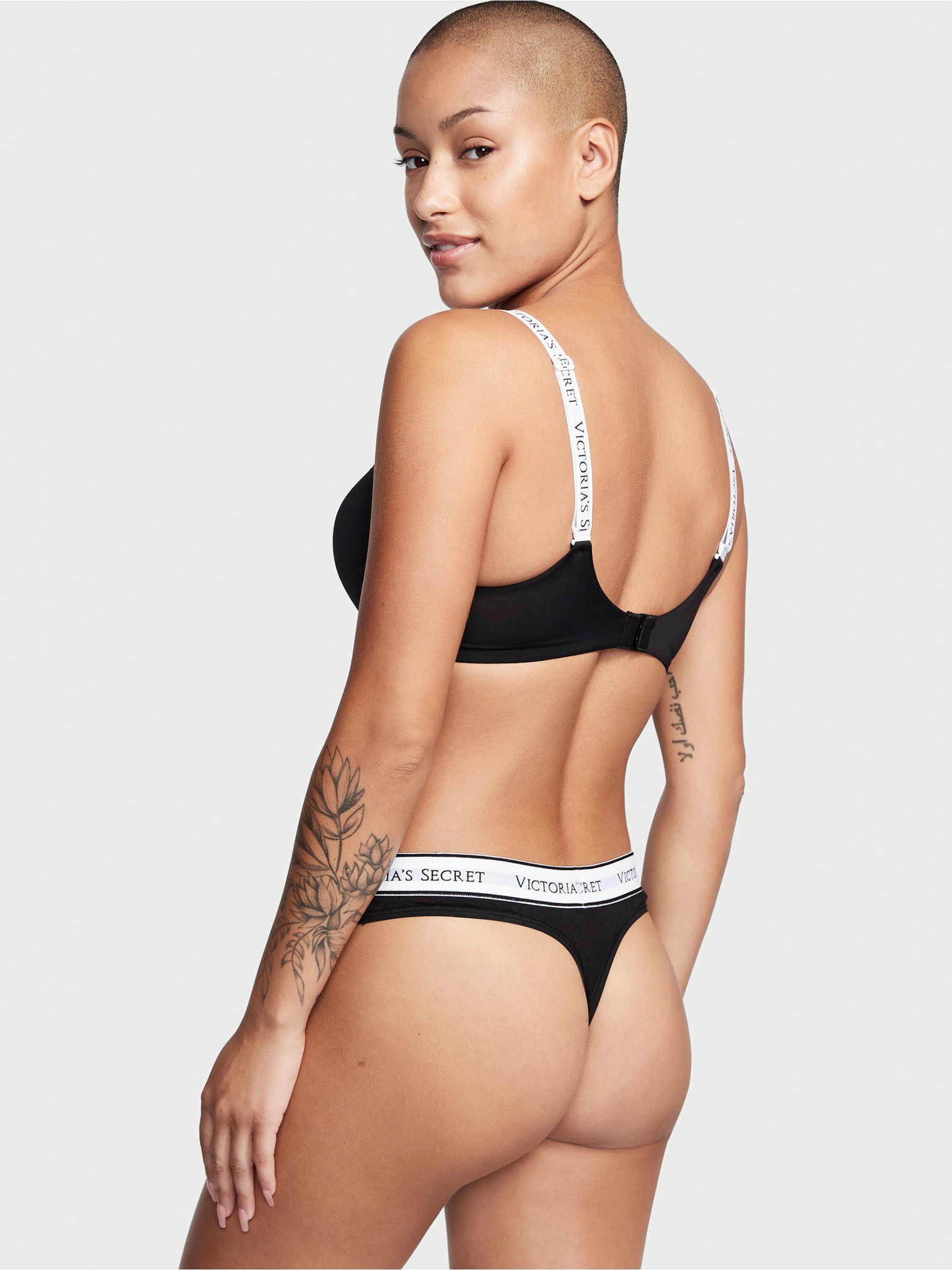 Black Thong Knickers - Image 2 of 3