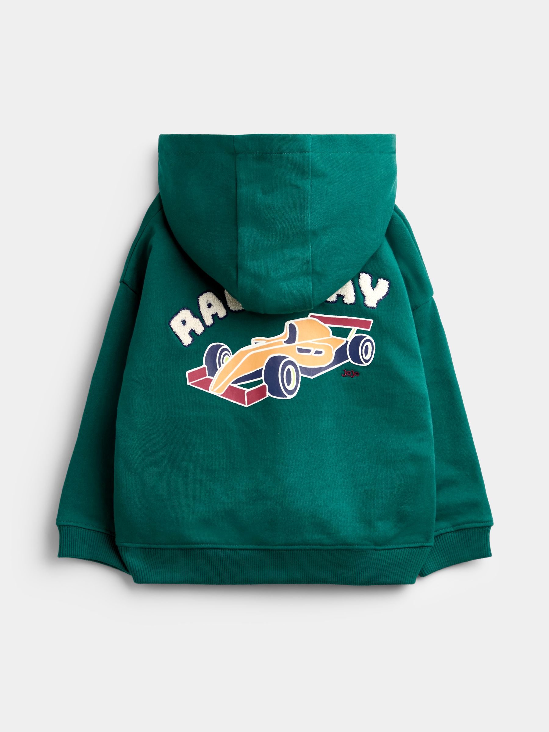 Dark Green Race Day Race Day Hoodie - Image 3 of 5