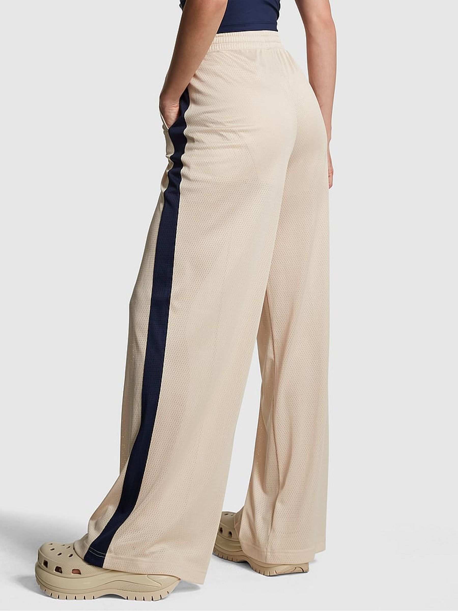 Canvas Cream Sporty Track Suit Bottom - Image 2 of 3